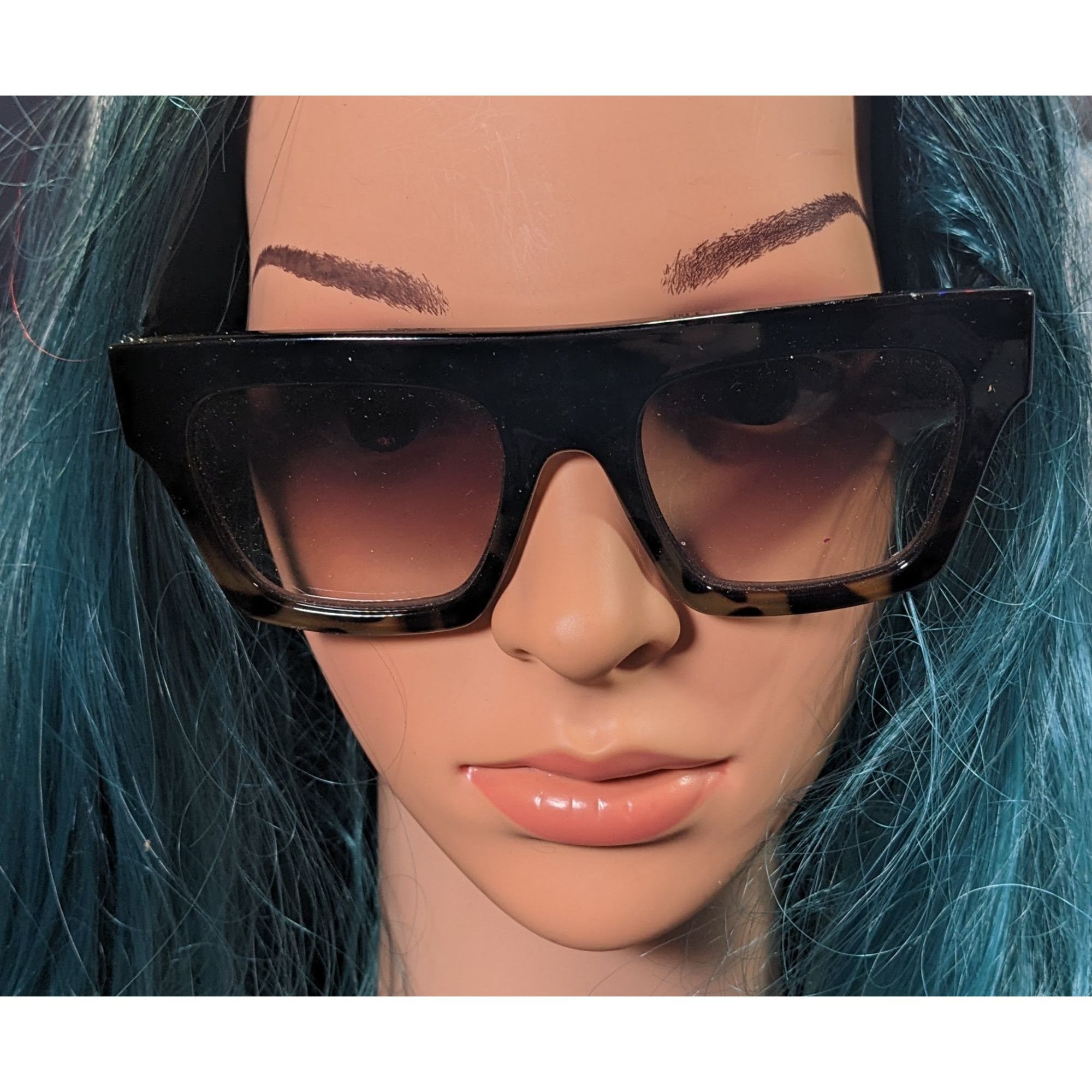 Le Specs Le Specs Subdimension Chunky Retro Tortoise Sunglasses Size ONE SIZE - 8 Thumbnail