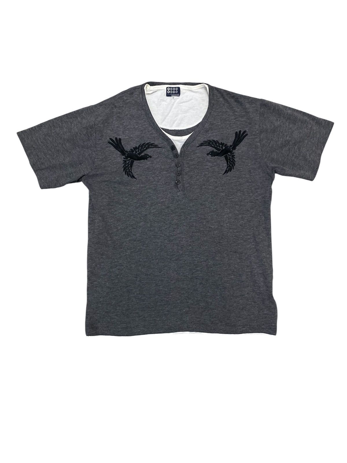 Y's for Men 1990s Takeo Kuguchi Phenix Dragon embroidered Size US L / EU 52-54 / 3 - 1 Thumbnail