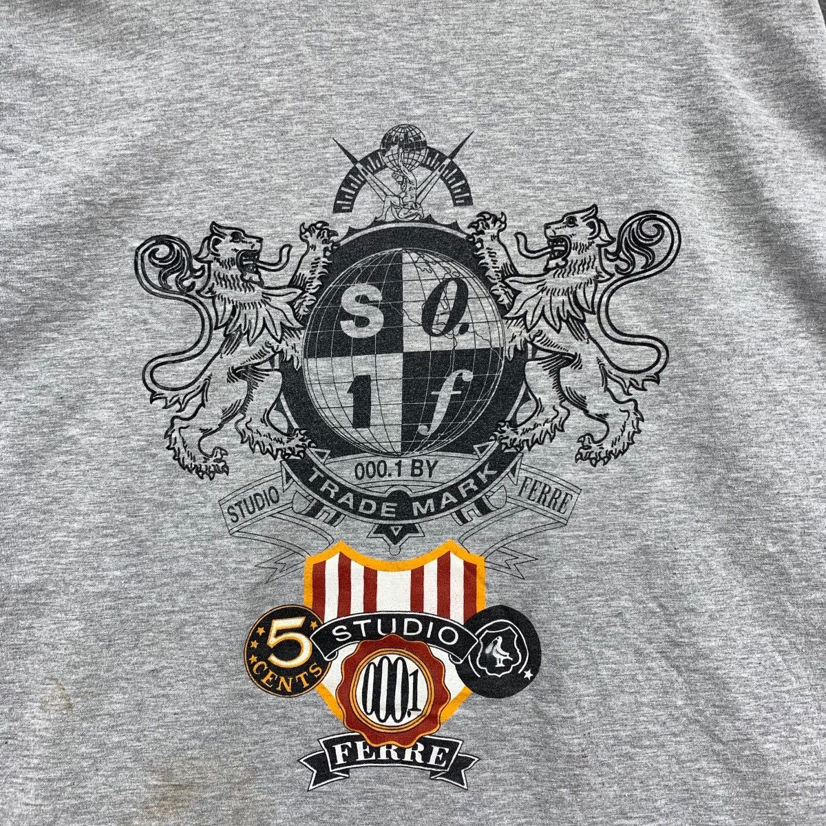 Vintage Vintage 90s STUDIO 0001 By FERRE Gianfranco Italy Tshirt Size US L / EU 52-54 / 3 - 3 Thumbnail
