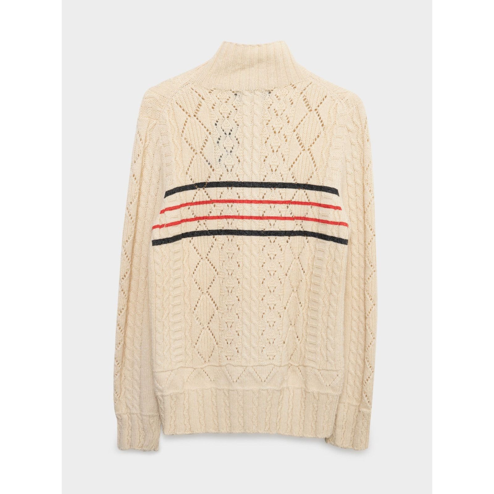 Comme des Garcons Cable Knit Turtleneck Size US M / EU 48-50 / 2 - 3 Thumbnail