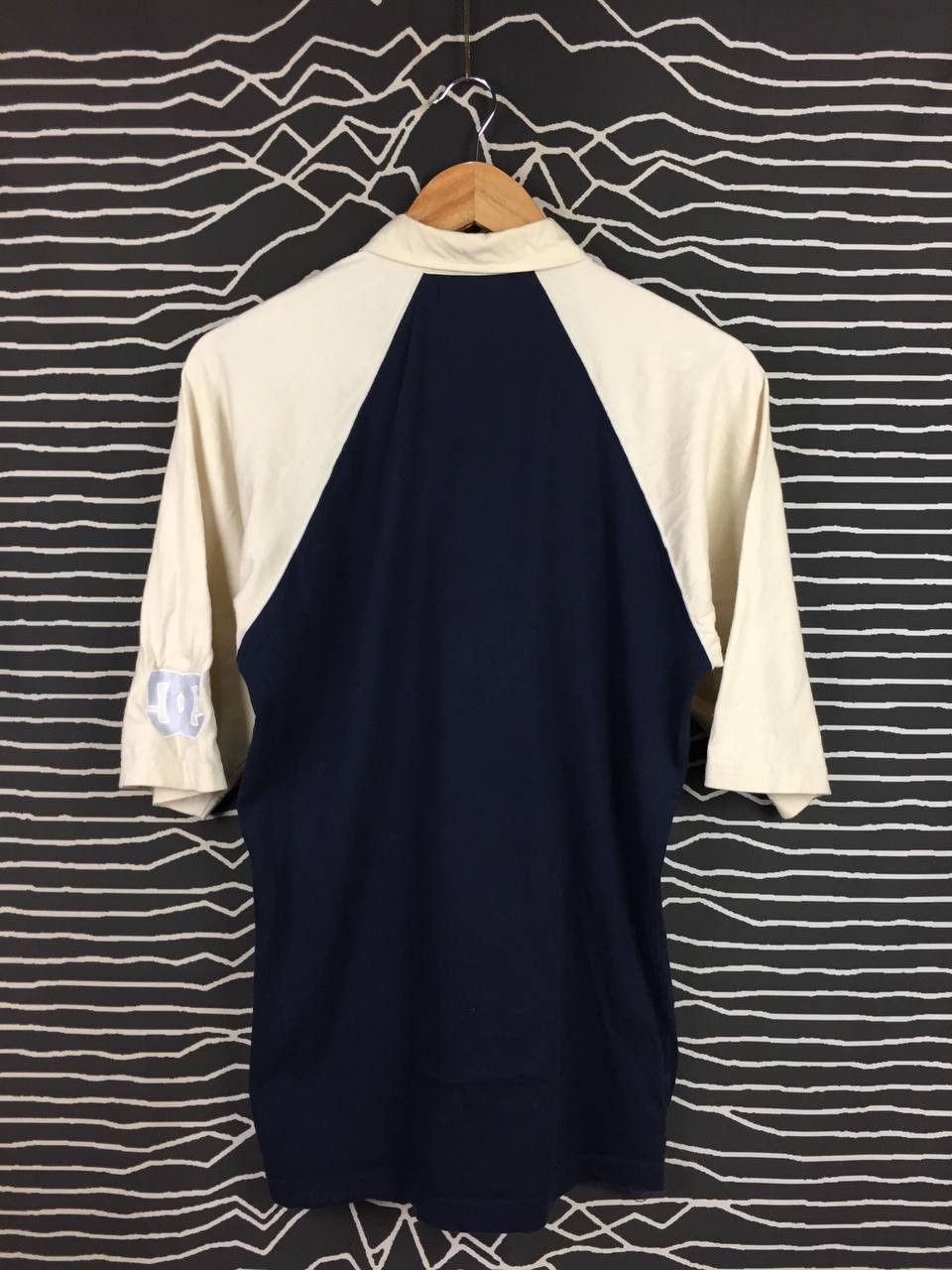 DC Vtg DC Shoes Co USA Skate Color Block Raglan Polo Shirt Size US M / EU 48-50 / 2 - 7 Thumbnail