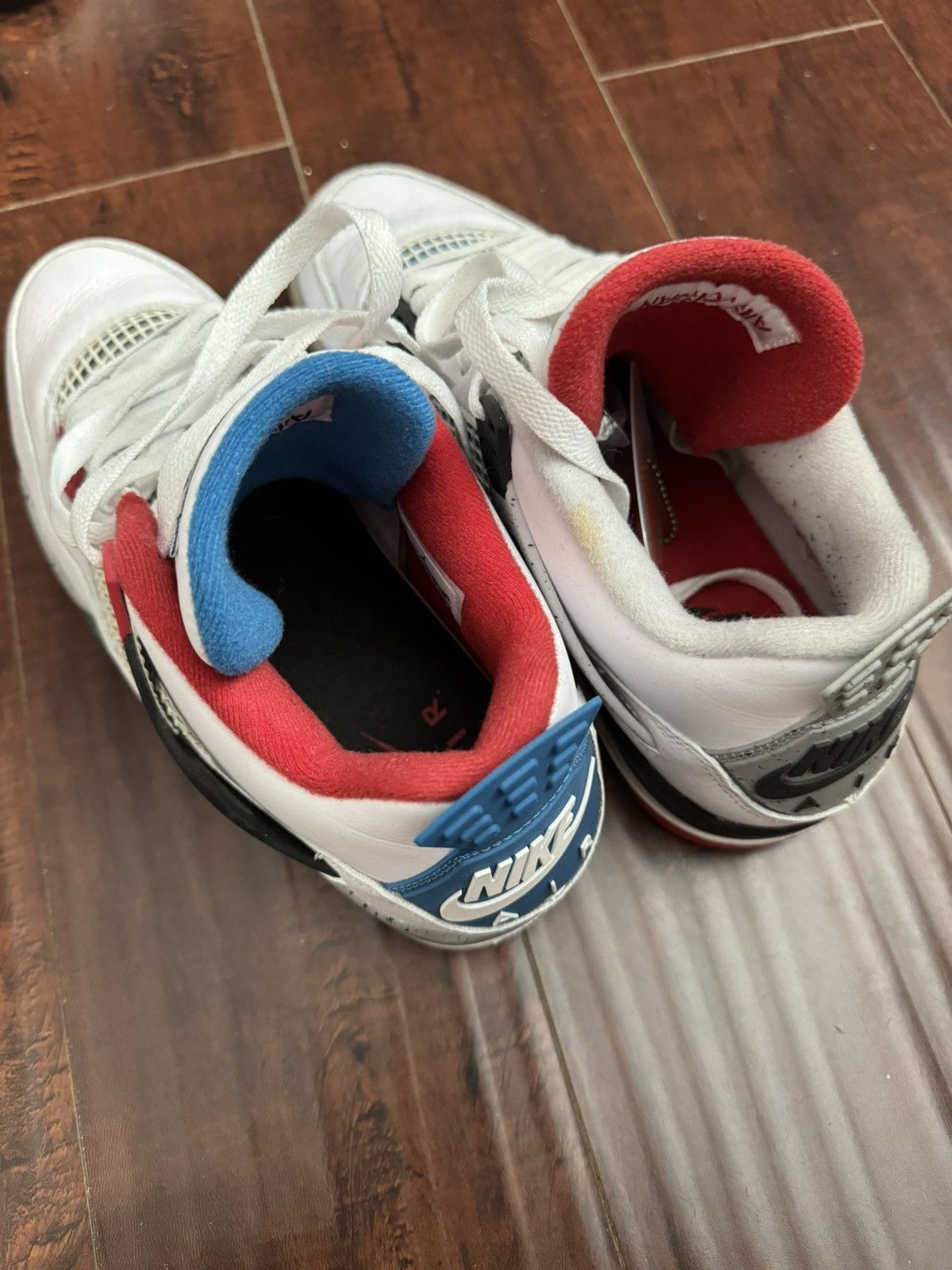 Nike Jordan 4 Retro What The Size US 8.5 / EU 41-42 - 6 Thumbnail