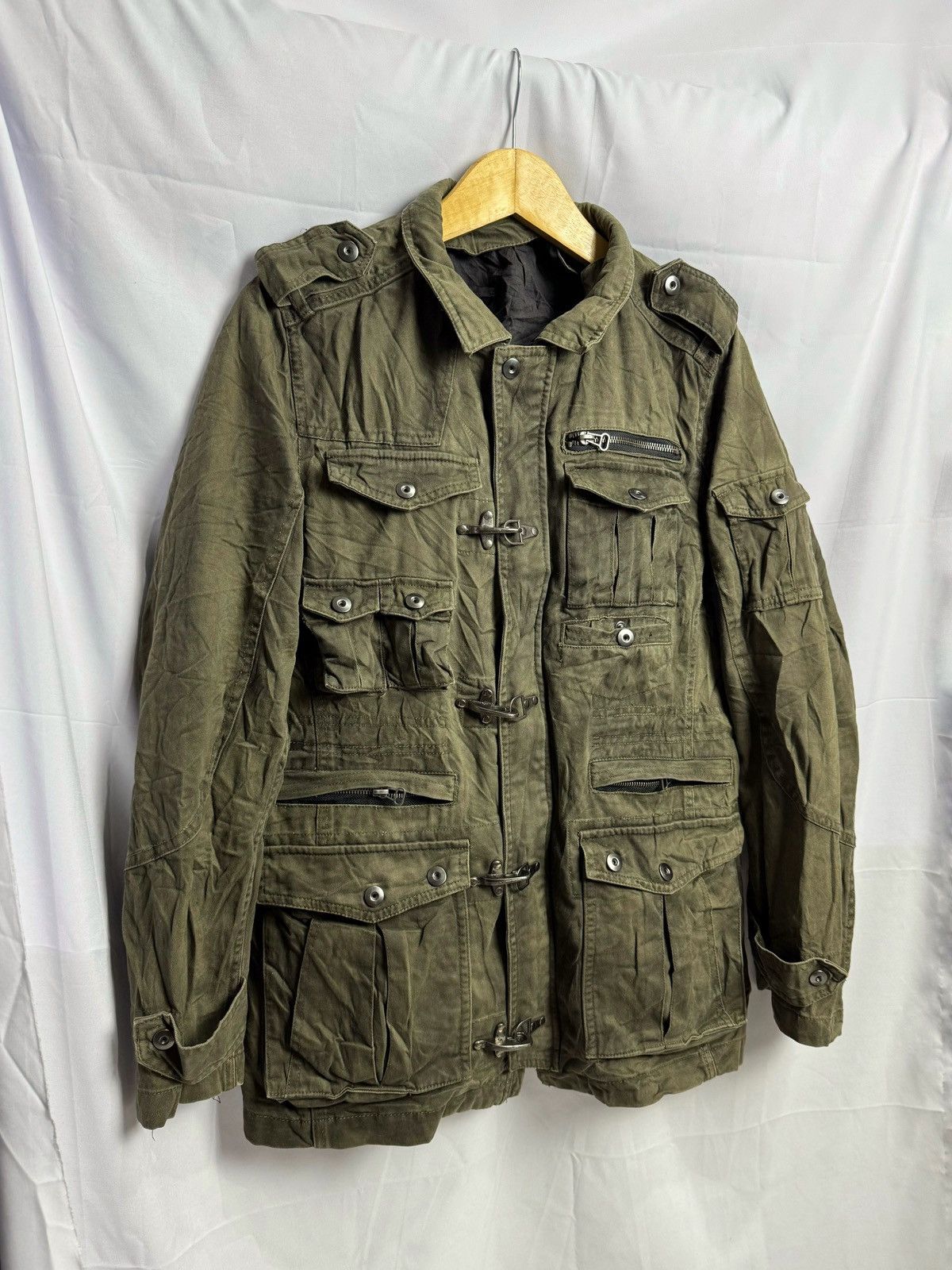 14th Addiction Semanticdesign-Bondage Jacket Like Military style Size US M / EU 48-50 / 2 - 1 Thumbnail