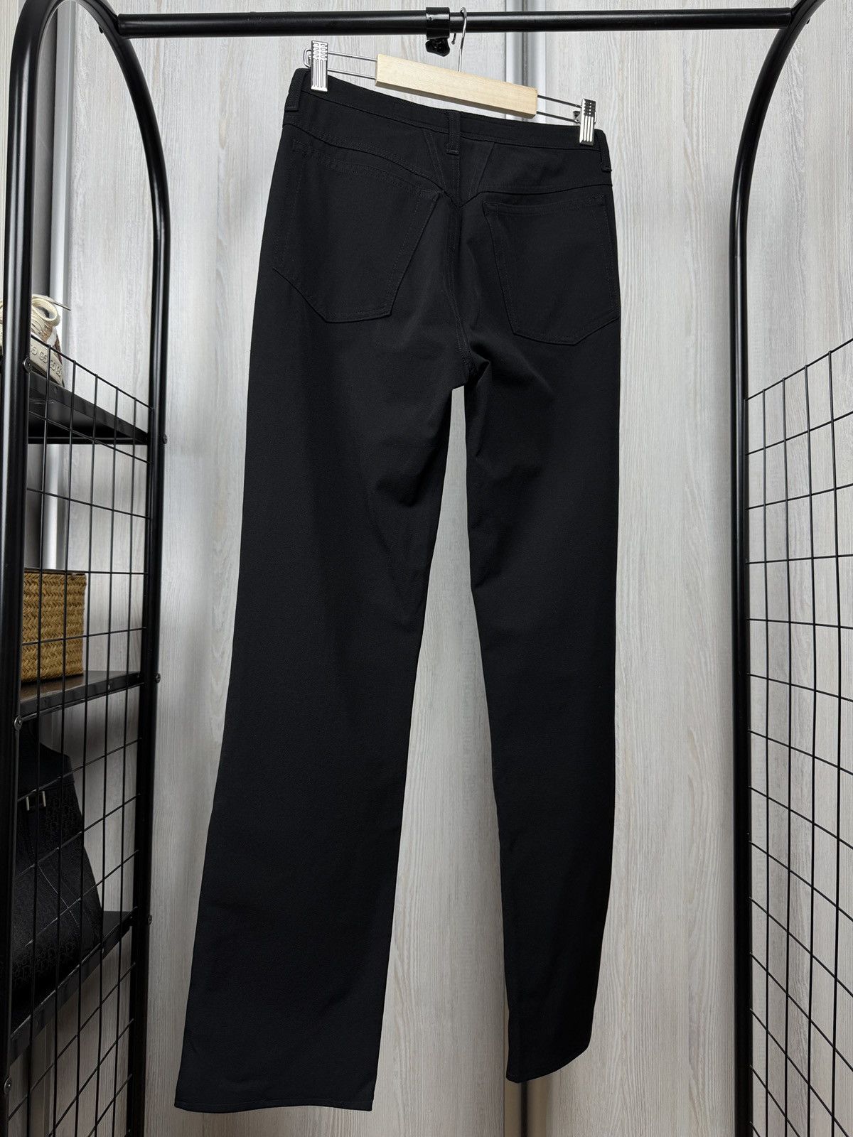 Marithe + Francois Girbaud Marithe Francois Girbaud black nylon stretch pants Size 27" / US 4 / IT 40 - 5 Thumbnail