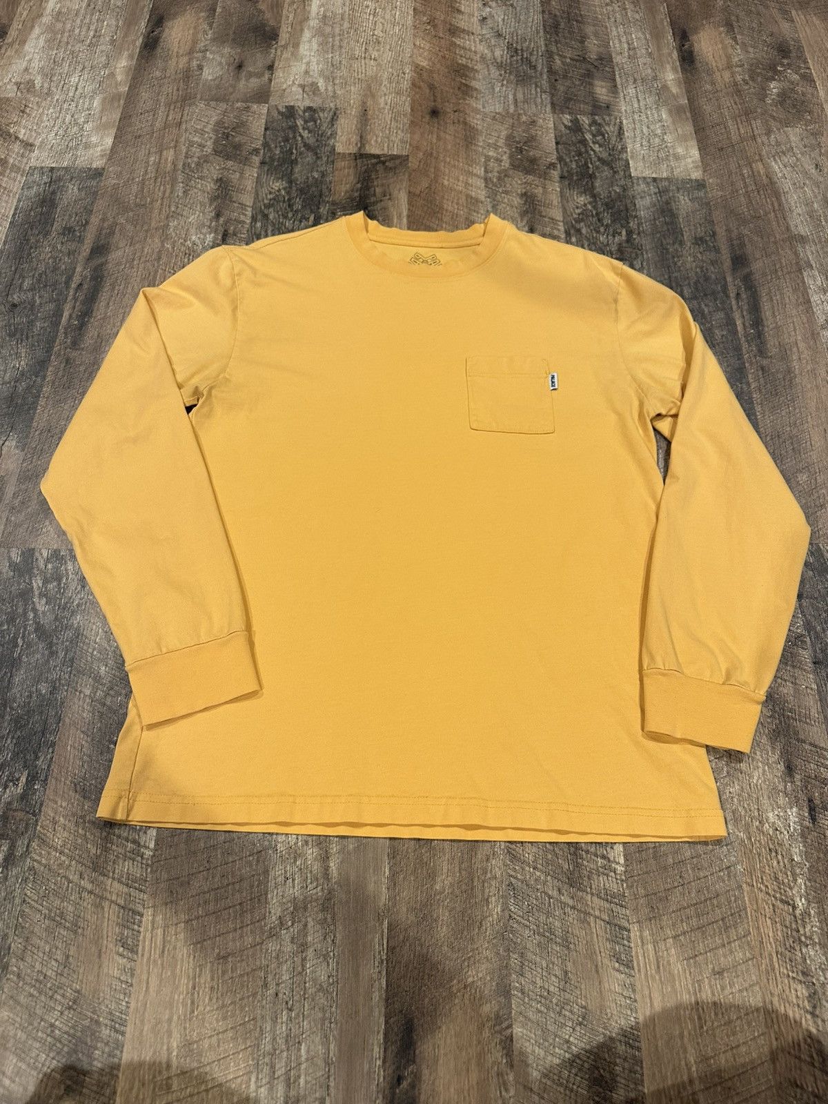 Palace Skateboards Orange Long Sleeve Pocket Tee Streetwear