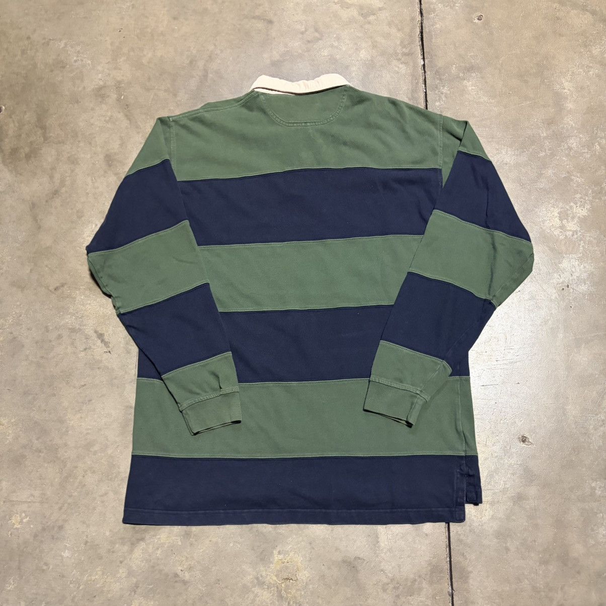 Arrow Arrow Striped Long Sleeve Rugby Polo Shirt Striped Skater Size US L / EU 52-54 / 3 - 7 Thumbnail