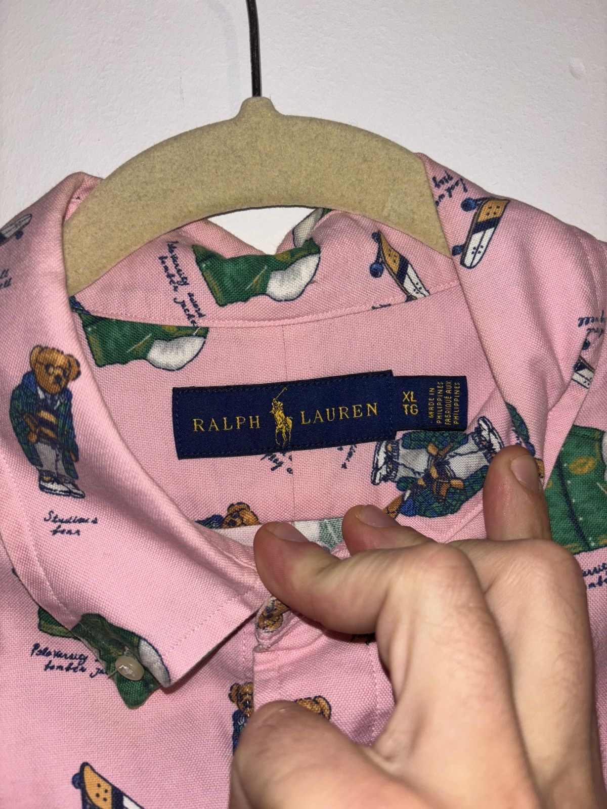 Polo Ralph Lauren Polo bear studious bear shirt Size US L / EU 52-54 / 3 - 2 Thumbnail