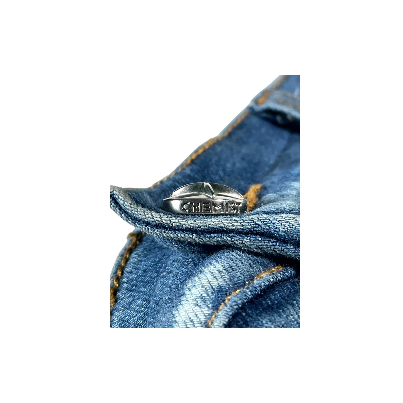 Amiri Amiri Denim Chemist Blue Jeans Size US 33 - 3 Thumbnail