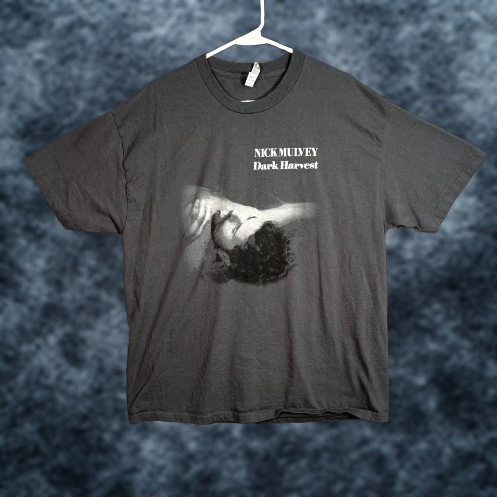 American Apparel VINTAGE Nick Mulvey Dark Harvest Graphic Promo T-Shirt Mens Size XL Size US XL / EU 56 / 4 - 1 Thumbnail