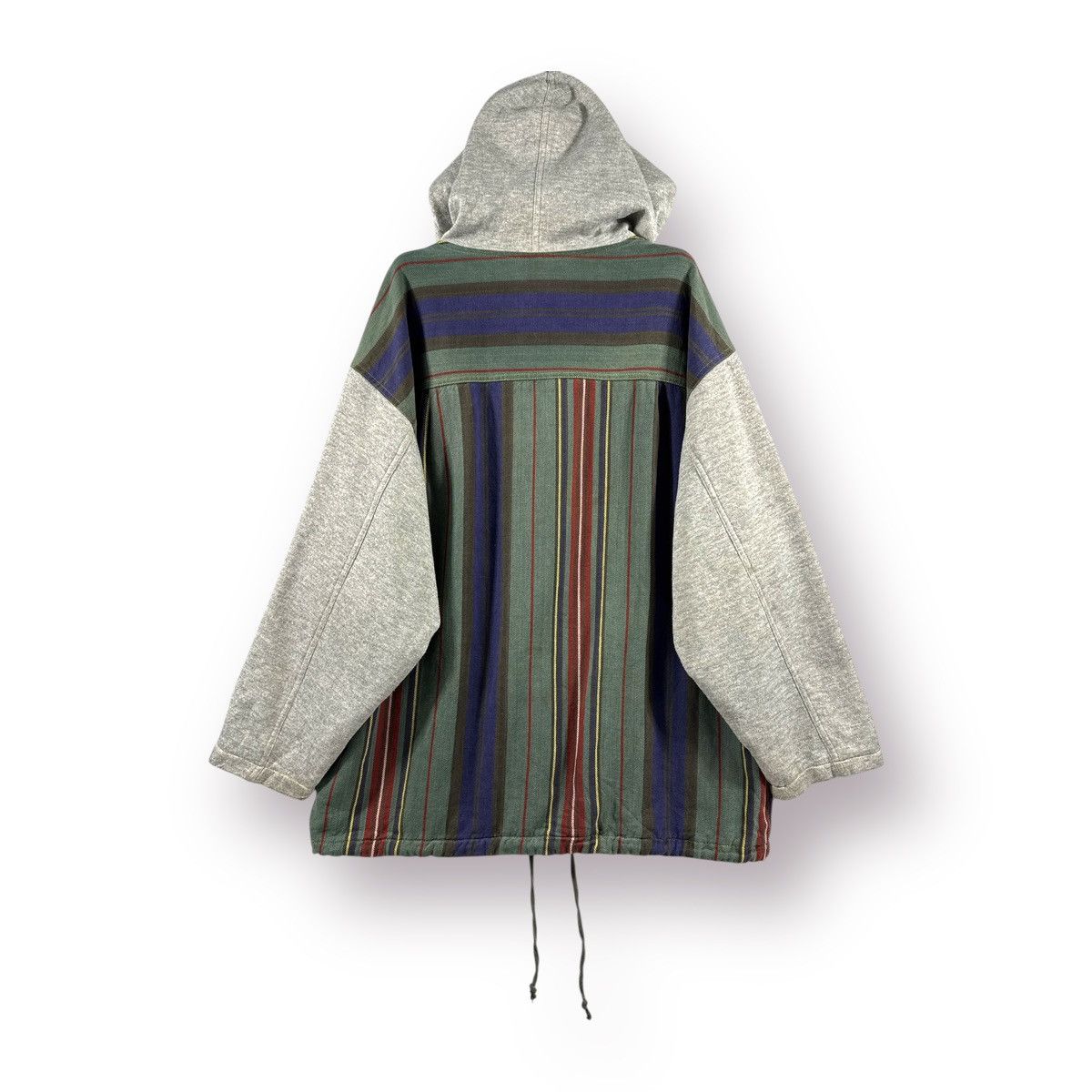 Japanese Brand 🔥 Braetan stripes Hoodie button light Jacket Size US XL / EU 56 / 4 - 12 Thumbnail
