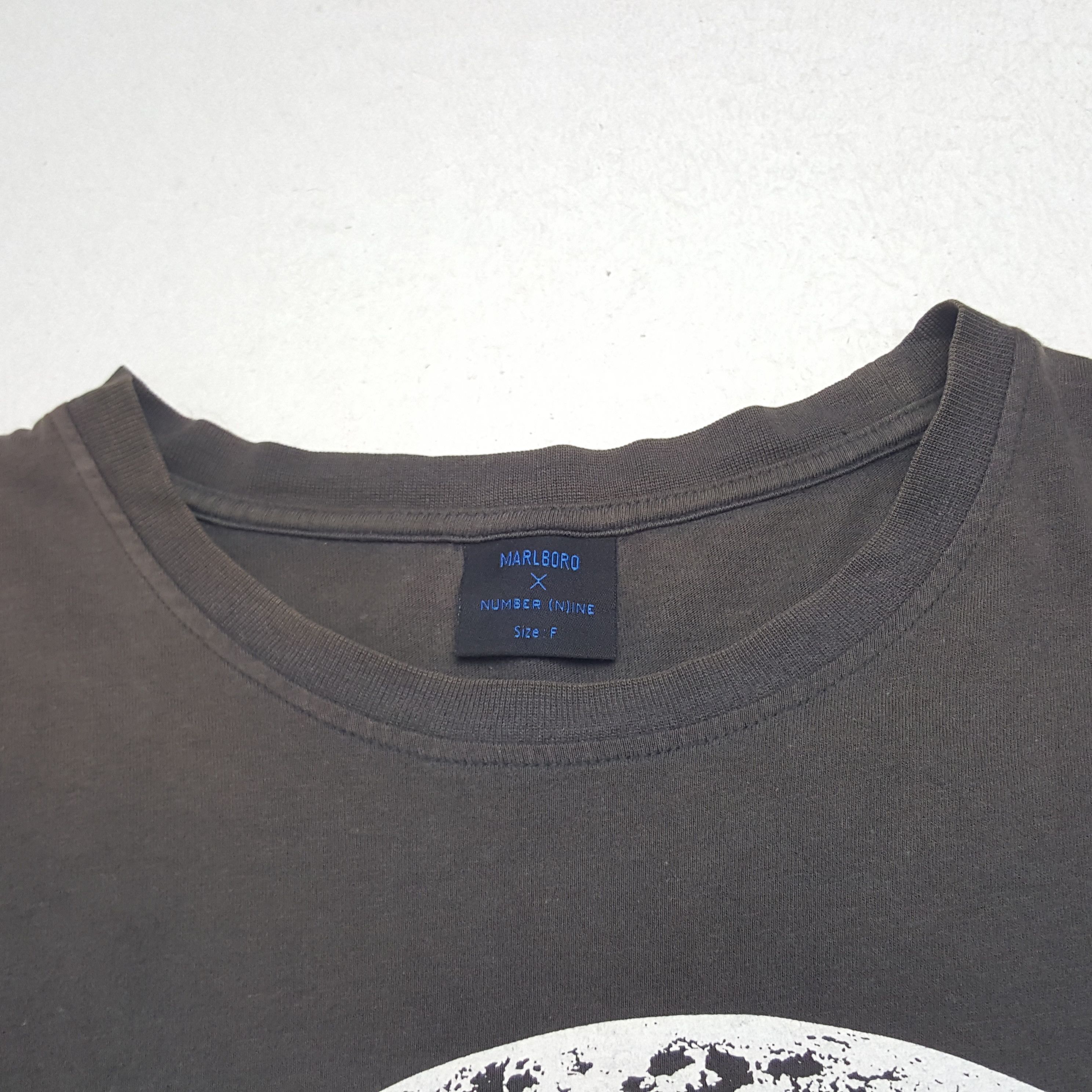 Marlboro × Number (N)ine × Vintage Vintage Number (N)ine Japanese Brand Moon Art Tshirt Size US L / EU 52-54 / 3 - 5 Thumbnail