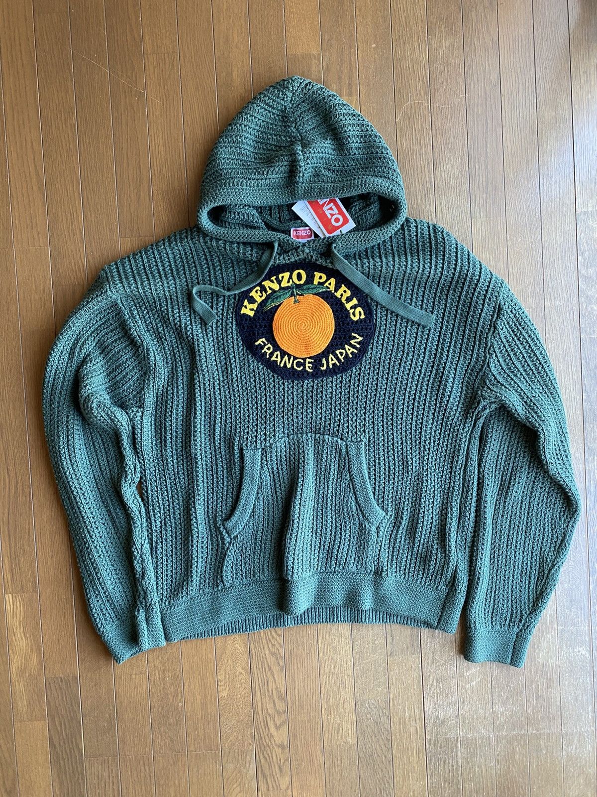 Kenzo Kenzo Paris France JAPAN limited edition knit hoodie Size XL / US 12-14 / IT 48-50 - 1 Thumbnail