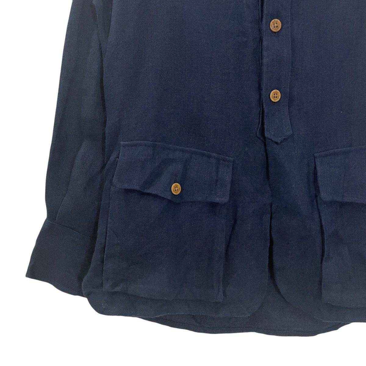 Lardini Lardini Button Upd Blouse Jacket Size L / US 10 / IT 46 - 3 Thumbnail
