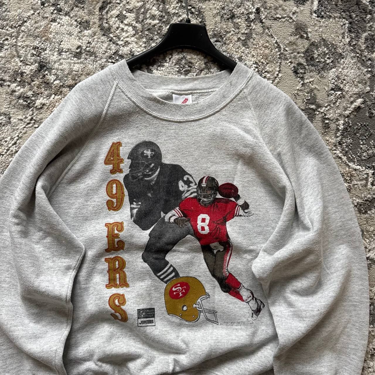 NFL Vintage San Francisco 90s 49ers Crewneck Sweatshirt Size US L / EU 52-54 / 3 - 3 Thumbnail