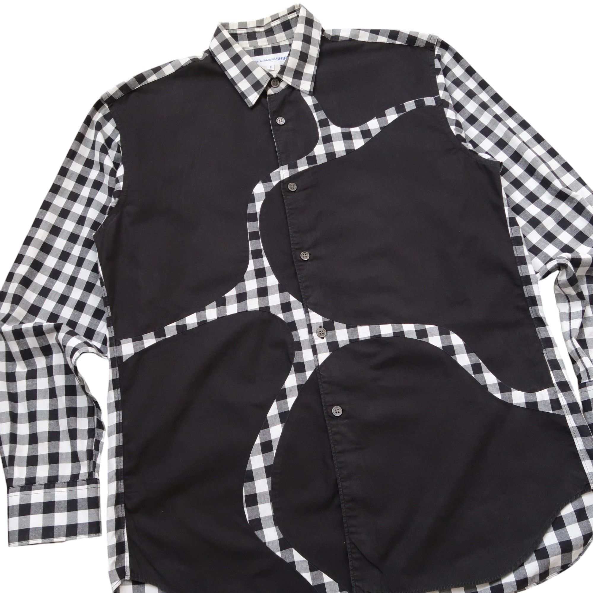 Comme des Garcons SHIRT S/S12 Angelica Pattern Patchwork Shirt Size US S / EU 44-46 / 1 - 9 Thumbnail