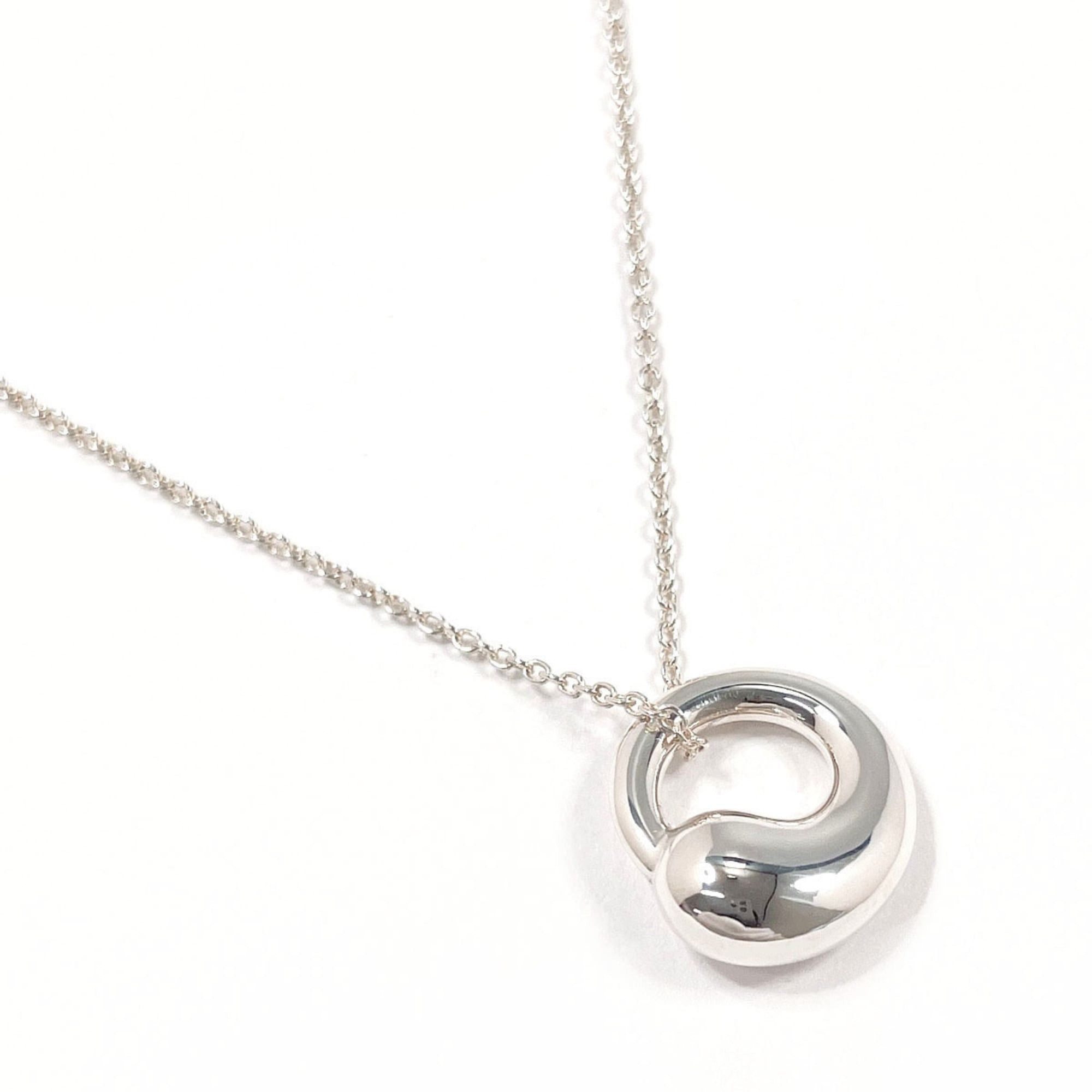 Tiffany & Co. TIFFANY&Co. Tiffany Eternal Circle Elsa Peretti Necklace, Sterling Silver 925, Women's Size ONE SIZE - 1 Thumbnail