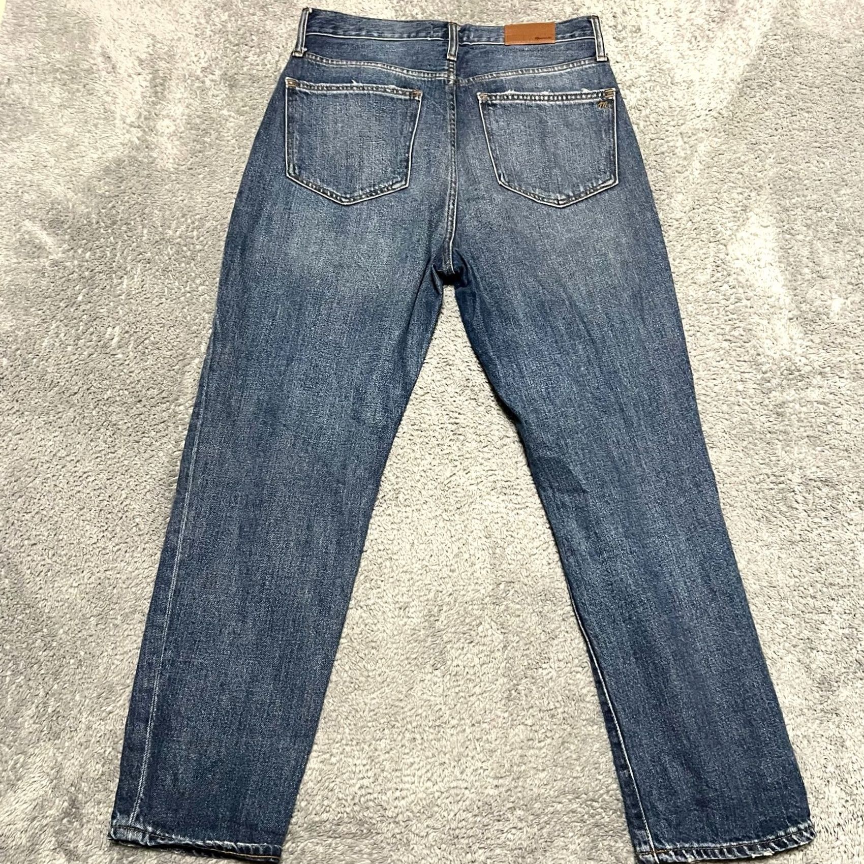 Madewell Madewell Jeans Womens 28 Mom High Rise Ankle Blue Denim Pants Womens 28 Regular Cropped Blue Jeans Girls? Size 28" / US 6 / IT 42 - 4 Thumbnail
