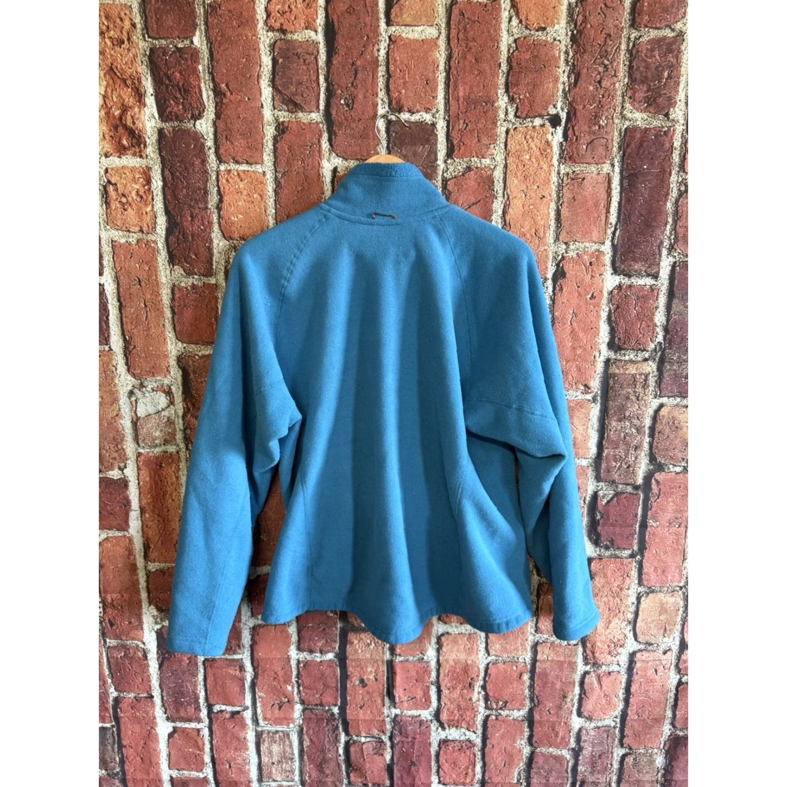 Vintage REI Blue Fleece Jacket Mock Neck Full Zip Size XL Womens Size XL / US 12-14 / IT 48-50 - 2 Thumbnail
