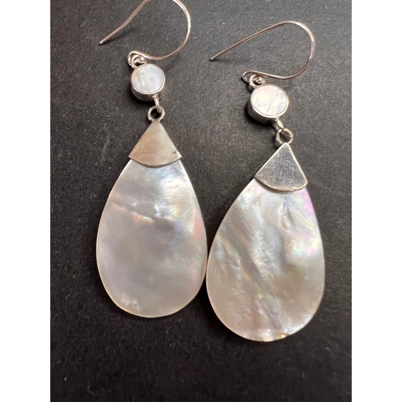 Other Mother of pearl sterling silver dangle earrings Size ONE SIZE - 2 Thumbnail