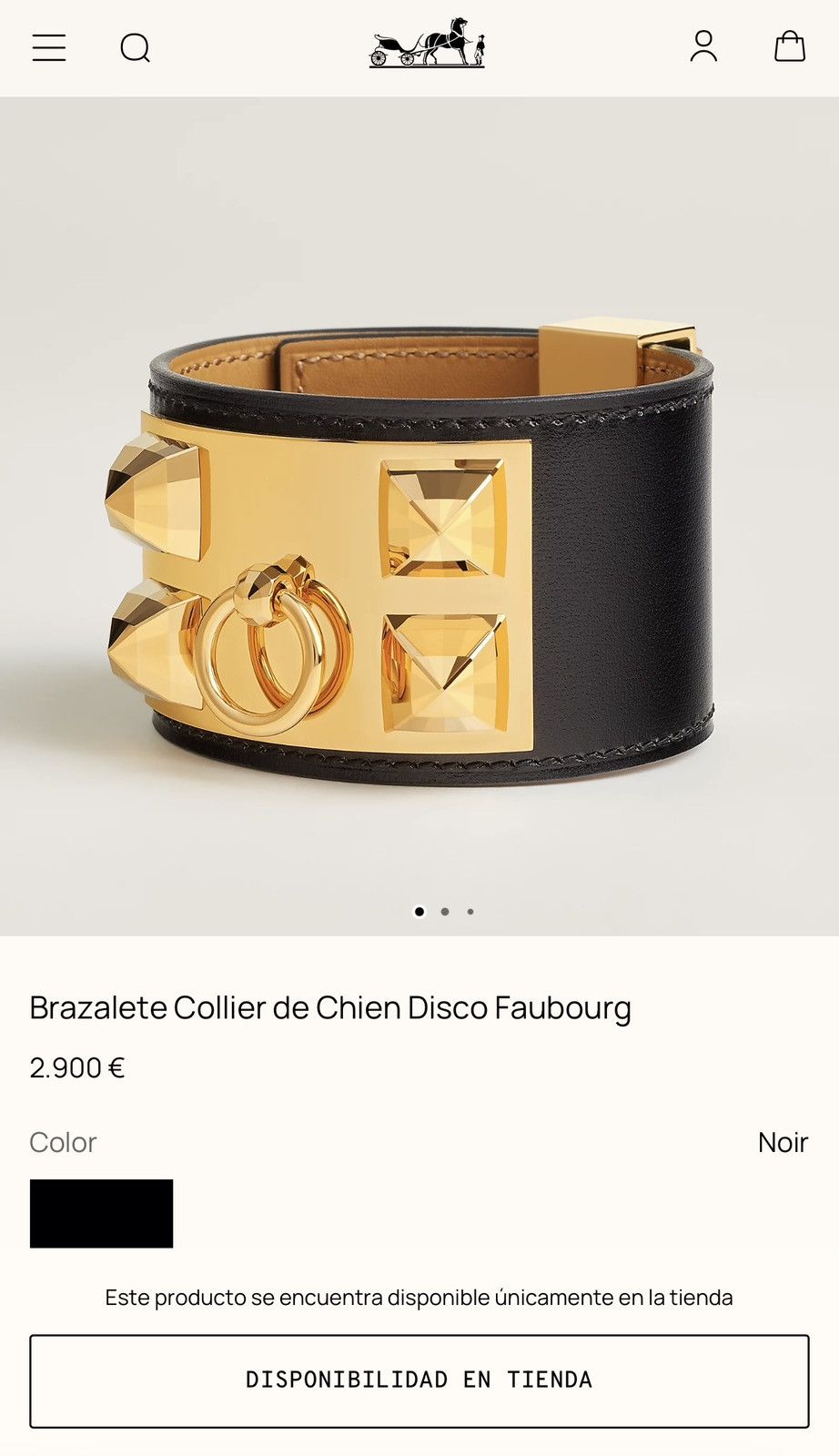 Hermes Hermés Collier de Chien Disco Faubourg Bracelet Size ONE SIZE - 2 Thumbnail