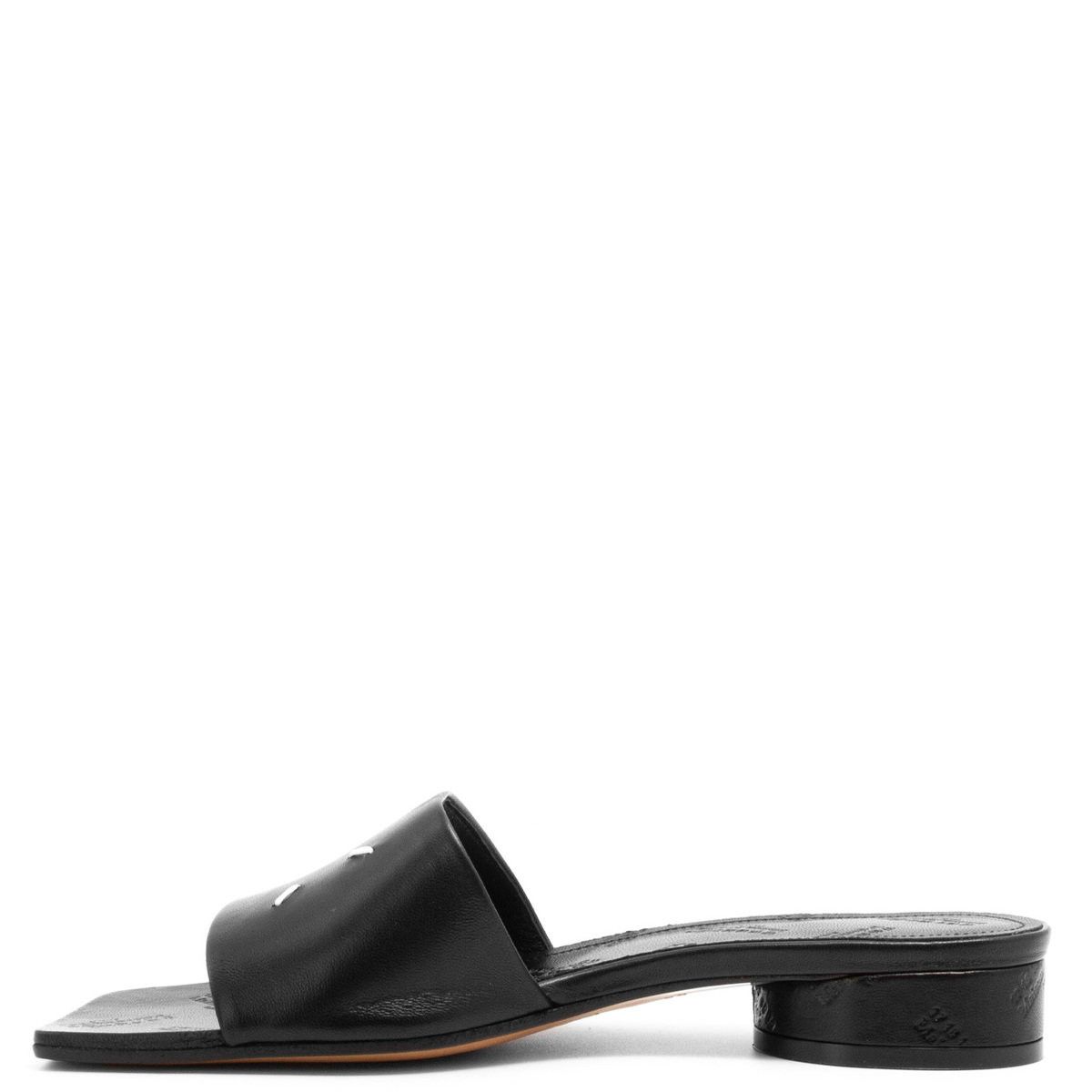 Maison Margiela o1w1db11223 Flats in Black Size US 7 / IT 37 - 2 Thumbnail