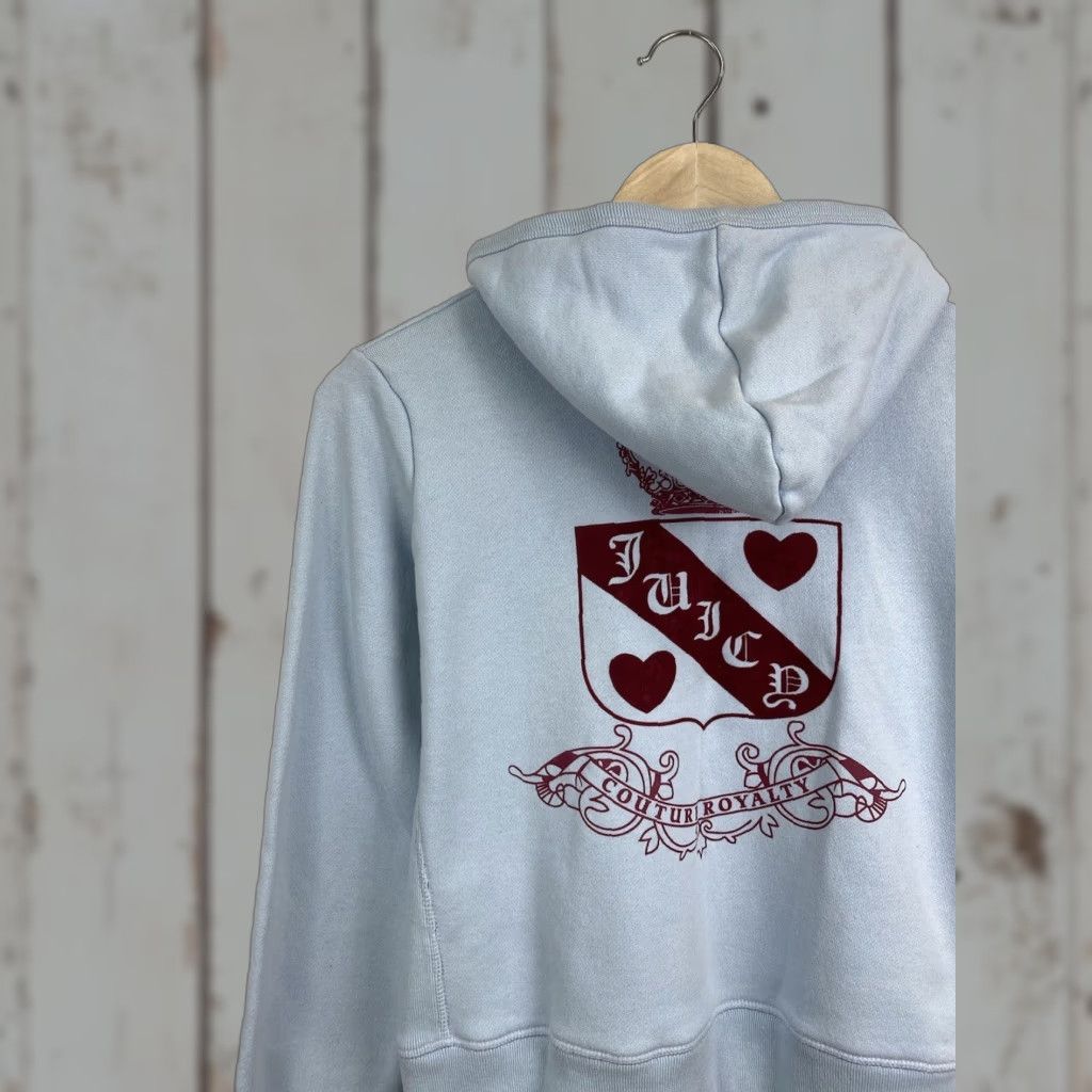 Juicy Couture Juicy Couture Zip Hoodie Retro Hype Blue L/XL Men Hoodie United States Flag Emoji Vintage Size US L / EU 52-54 / 3 - 1 Thumbnail