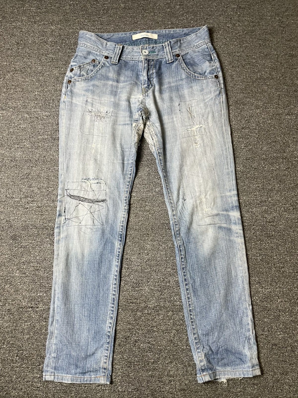 Uniqlo × Vintage UNIQLO Brand Boyfriend Tapered Jeans (117) Size US 32 / EU 48 - 1 Thumbnail