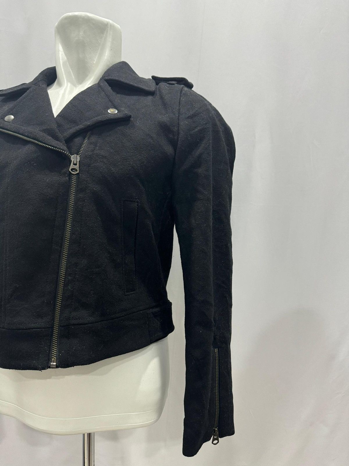 Gap GAP ladies Biker Jacket with Zippers Size M / US 6-8 / IT 42-44 - 4 Thumbnail