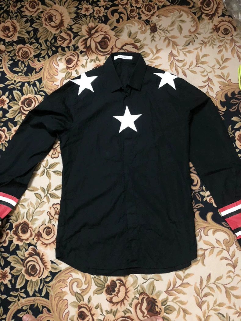 Givenchy Givenchy Star Shirt Jacket 2506-Nextarrow Size US M / EU 48-50 / 2 - 2 Thumbnail