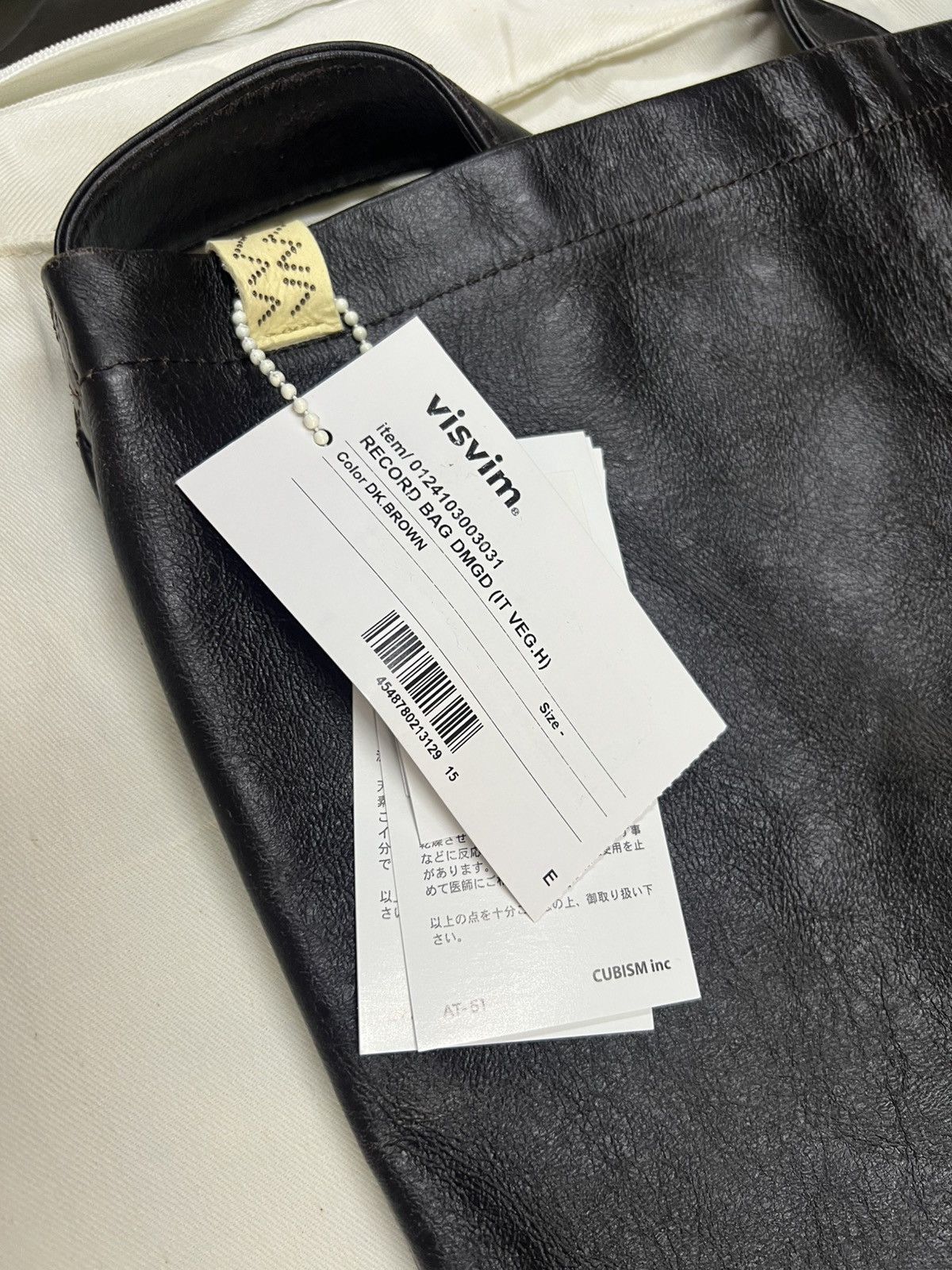 Visvim Visvim 24AW RECORD BAG DMGD (IT VEG.H) Size ONE SIZE - 5 Thumbnail