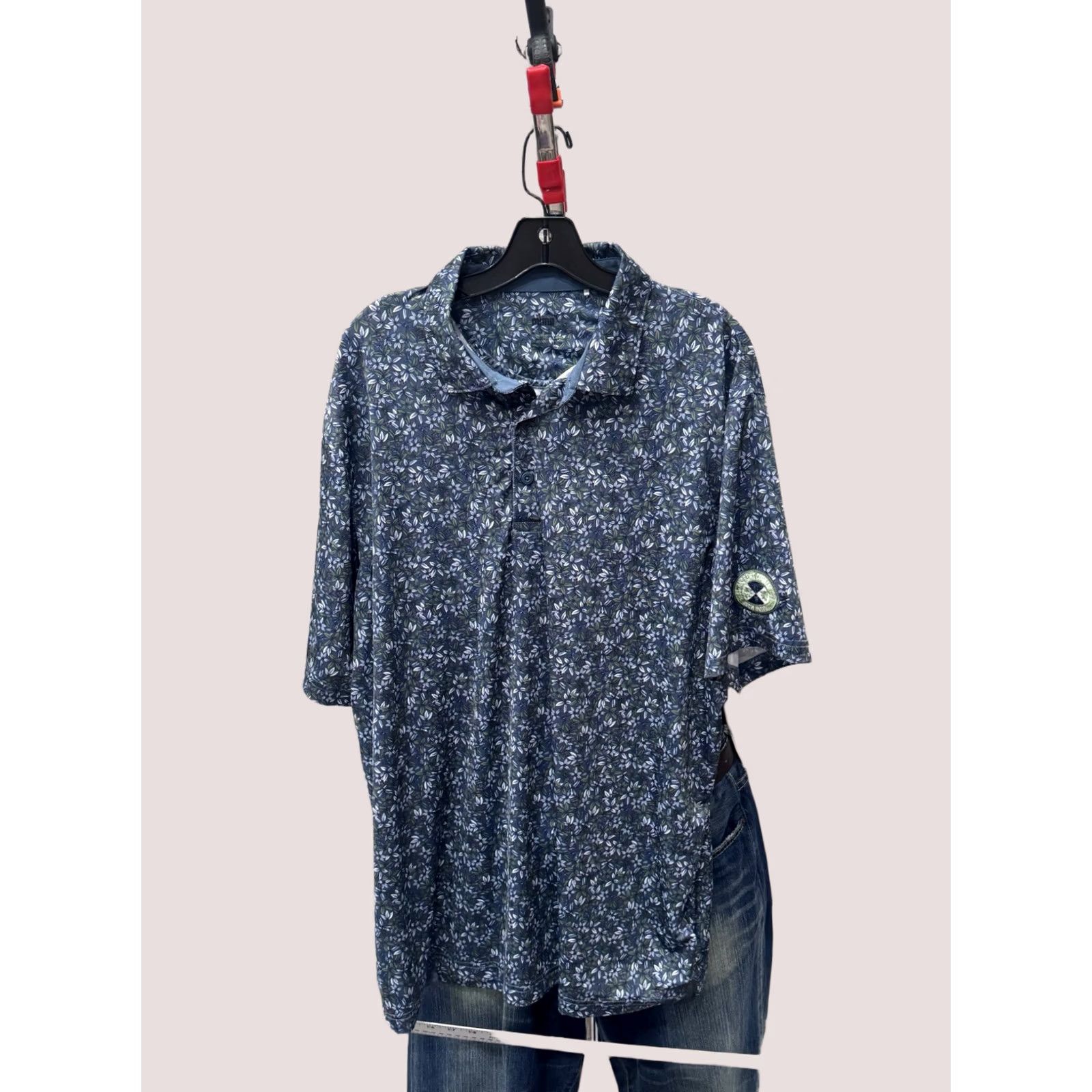 Puma Puma Polo Shirt XL Men St Andrews Country Club Floral Golf POLO Shirt Multicolor Long Sleeve Size US XL / EU 56 / 4 - 1 Thumbnail