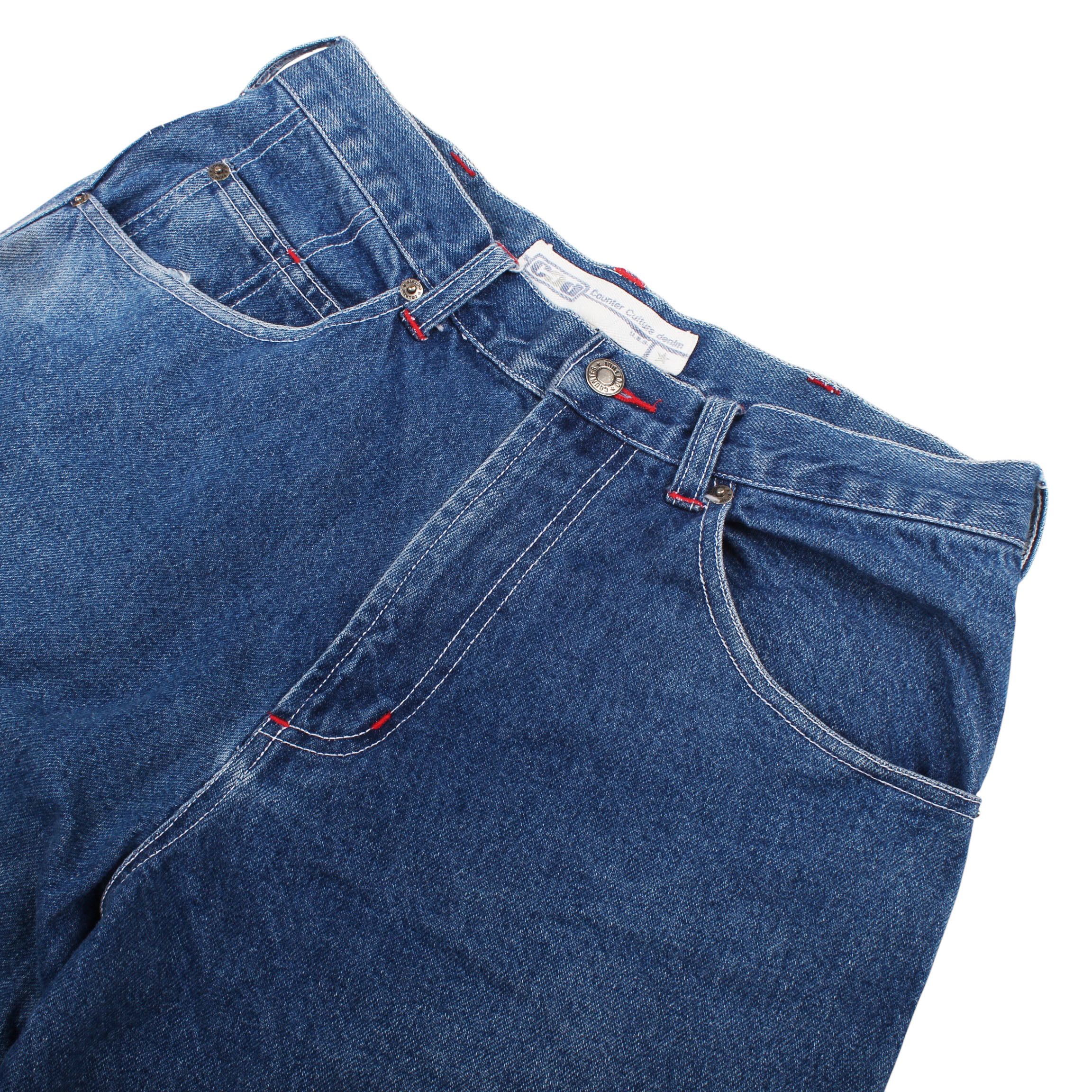 Jean × Vintage Vintage 90's Y2K CCD Baggy Jeans Pants Size W 32 in Size US 32 / EU 48 - 5 Thumbnail
