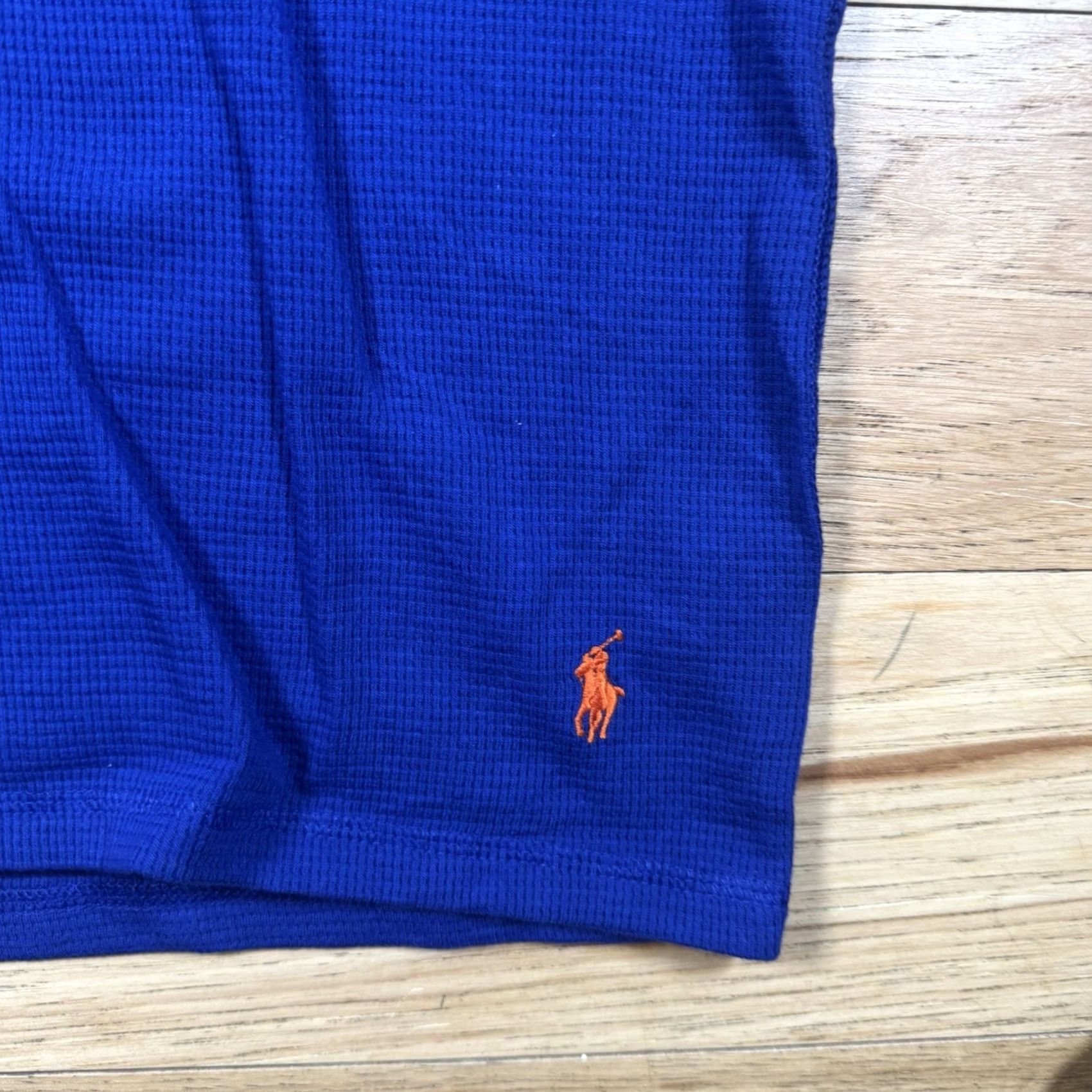 Ralph Lauren Ralph Lauren Polo Thermal Sleepwear T-Shirt Mens Large Blue New With Tags Size US L / EU 52-54 / 3 - 5 Thumbnail