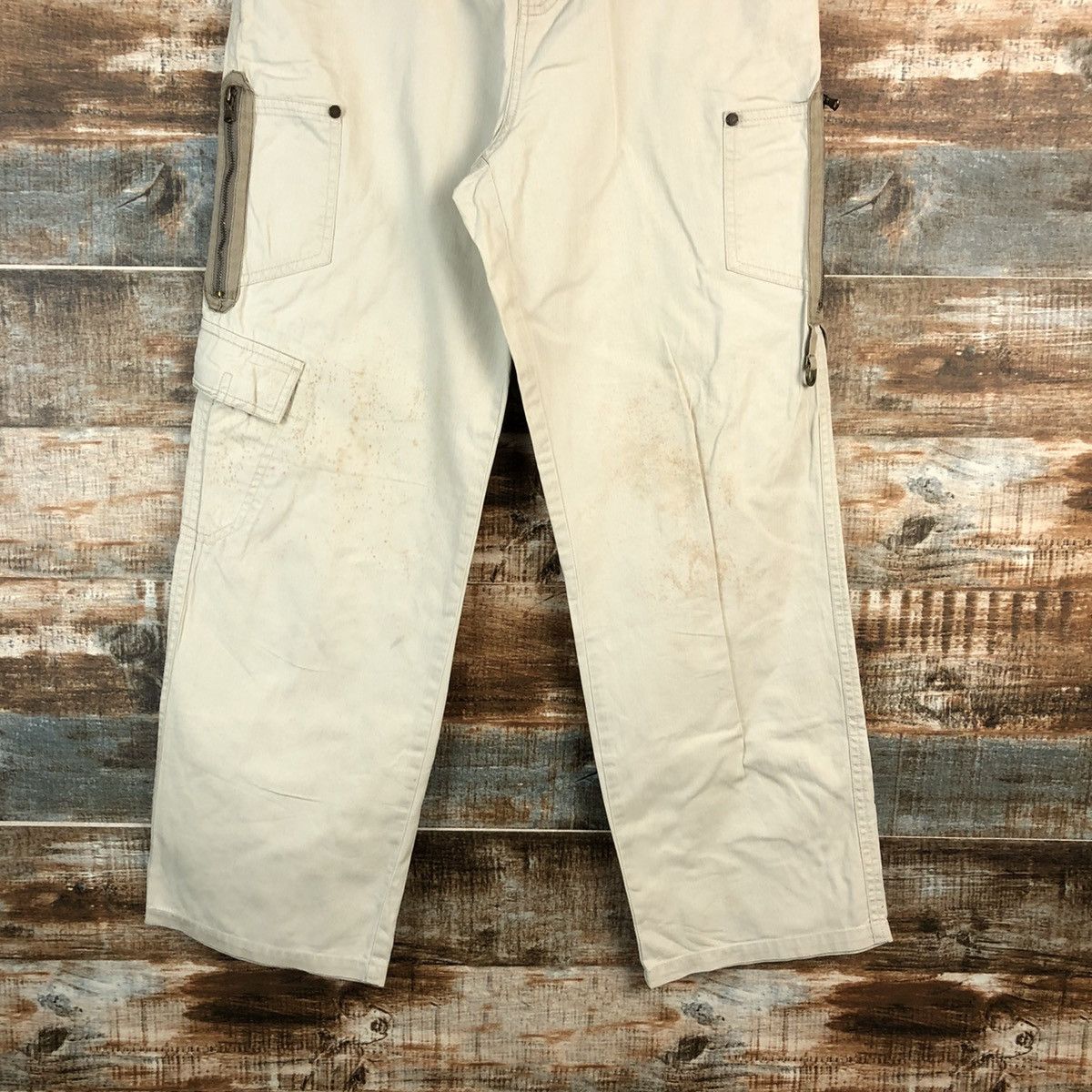Japanese Brand × Vintage Underwood School White Casual Pants #A2383 Size 27" / US 4 / IT 40 - 3 Thumbnail