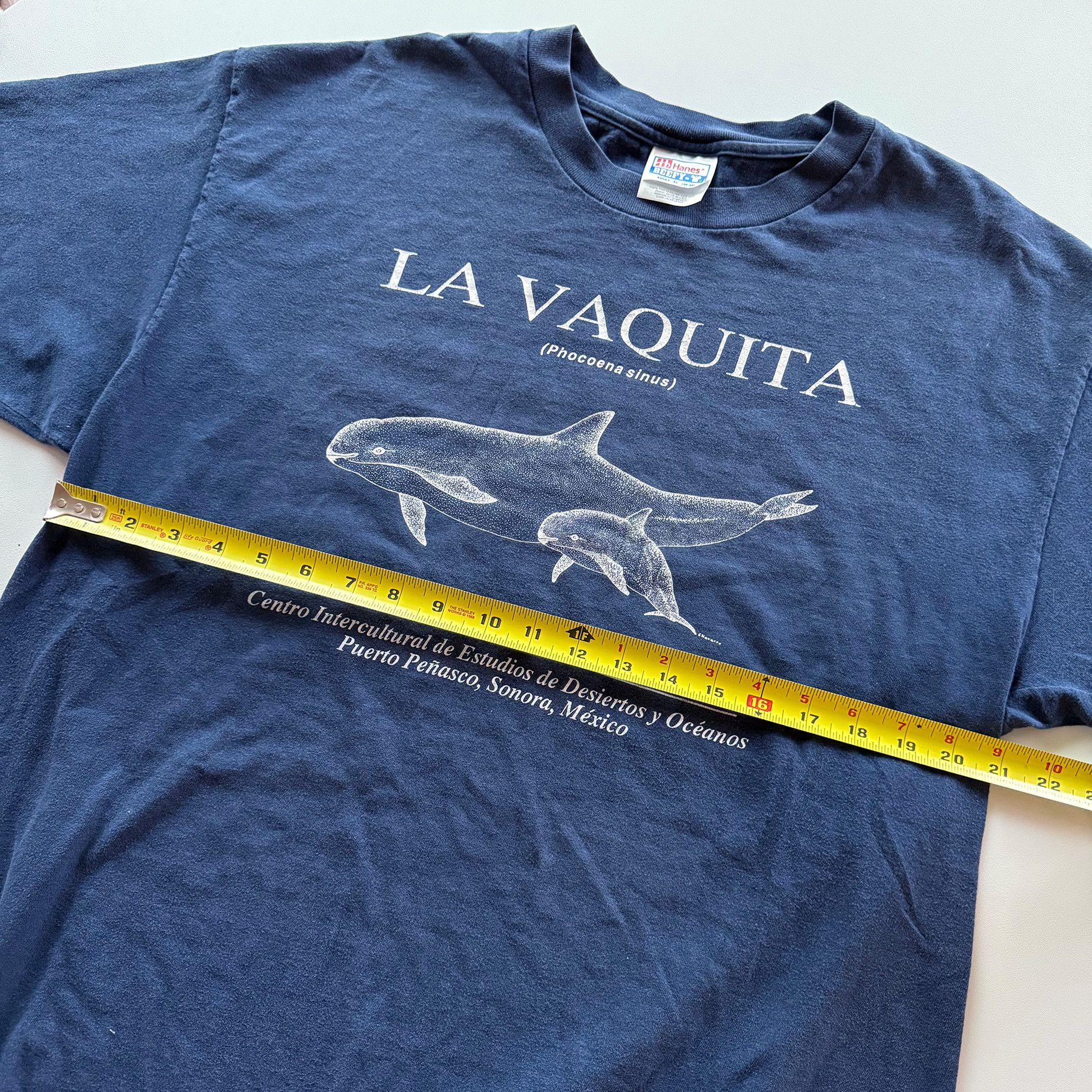 Vintage 1990s Vintage Whale Tee Size US XL / EU 56 / 4 - 7 Thumbnail