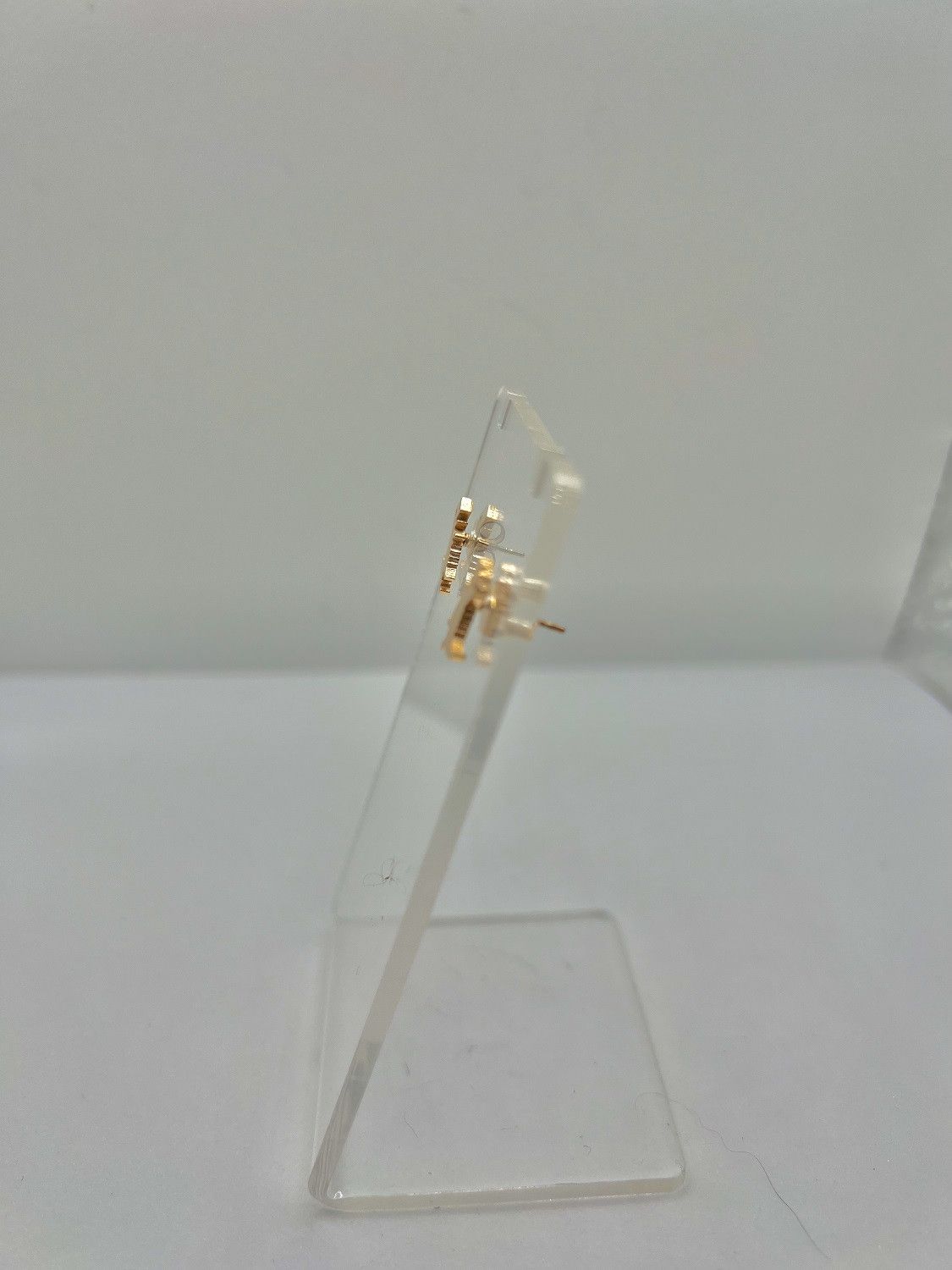 Jewelry Dinosaur Rose Gold Stud Earrings Size ONE SIZE - 2 Thumbnail
