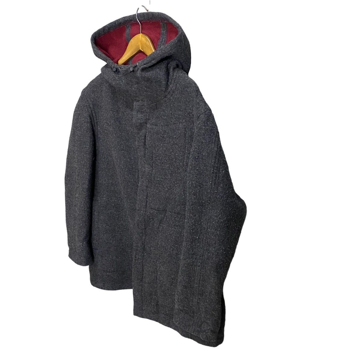 Japanese Brand LUI'S WOOL HOODIE JACKET Size US M / EU 48-50 / 2 - 3 Thumbnail