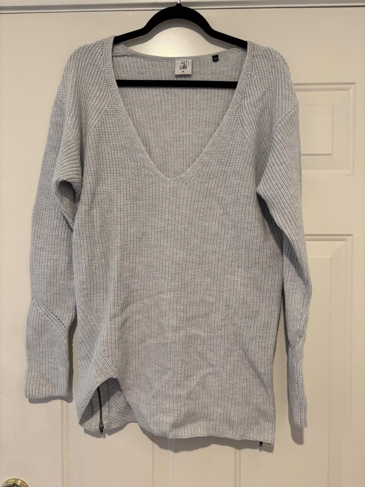 American Eagle Outfitters Women's American Eagle grey/blue sweater sz M #632 Size M / US 6-8 / IT 42-44 - 1 Thumbnail