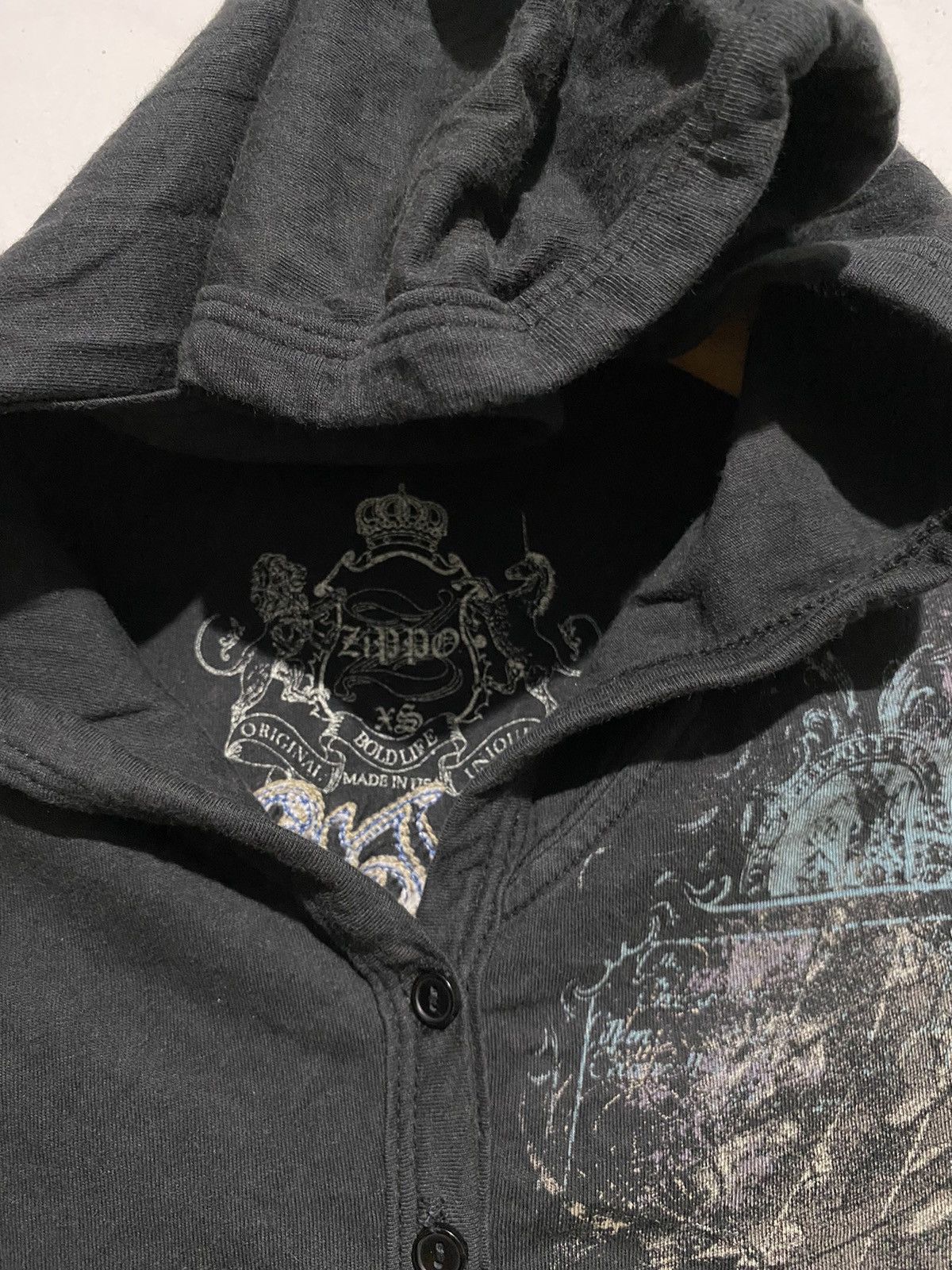 Hysteric Glamour Japanese Zippo USA Poem Hoodie LGB style Size US XS / EU 42 / 0 - 6 Thumbnail
