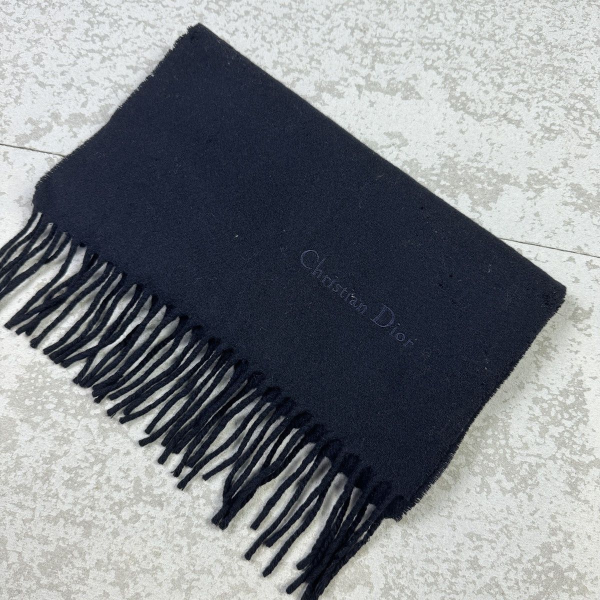 Christian Dior Monsieur Christian Dior Plain Scarf / Muffler / Neckwear - as009 Size ONE SIZE - 8 Thumbnail