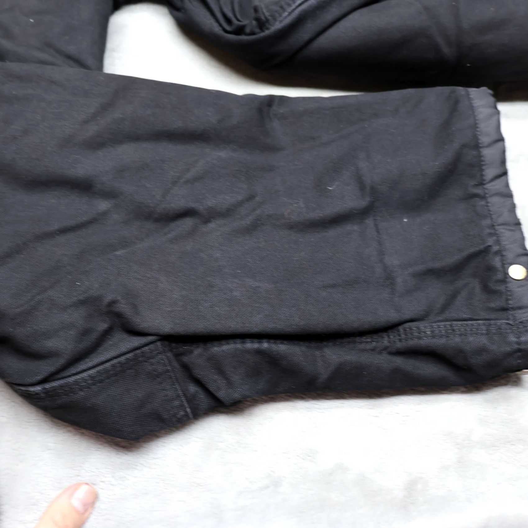 Vintage Berne Bib Overalls Mens XL Black Duck Canvas Rugged Work 42x31 Size US 44 / EU 60 - 2 Thumbnail