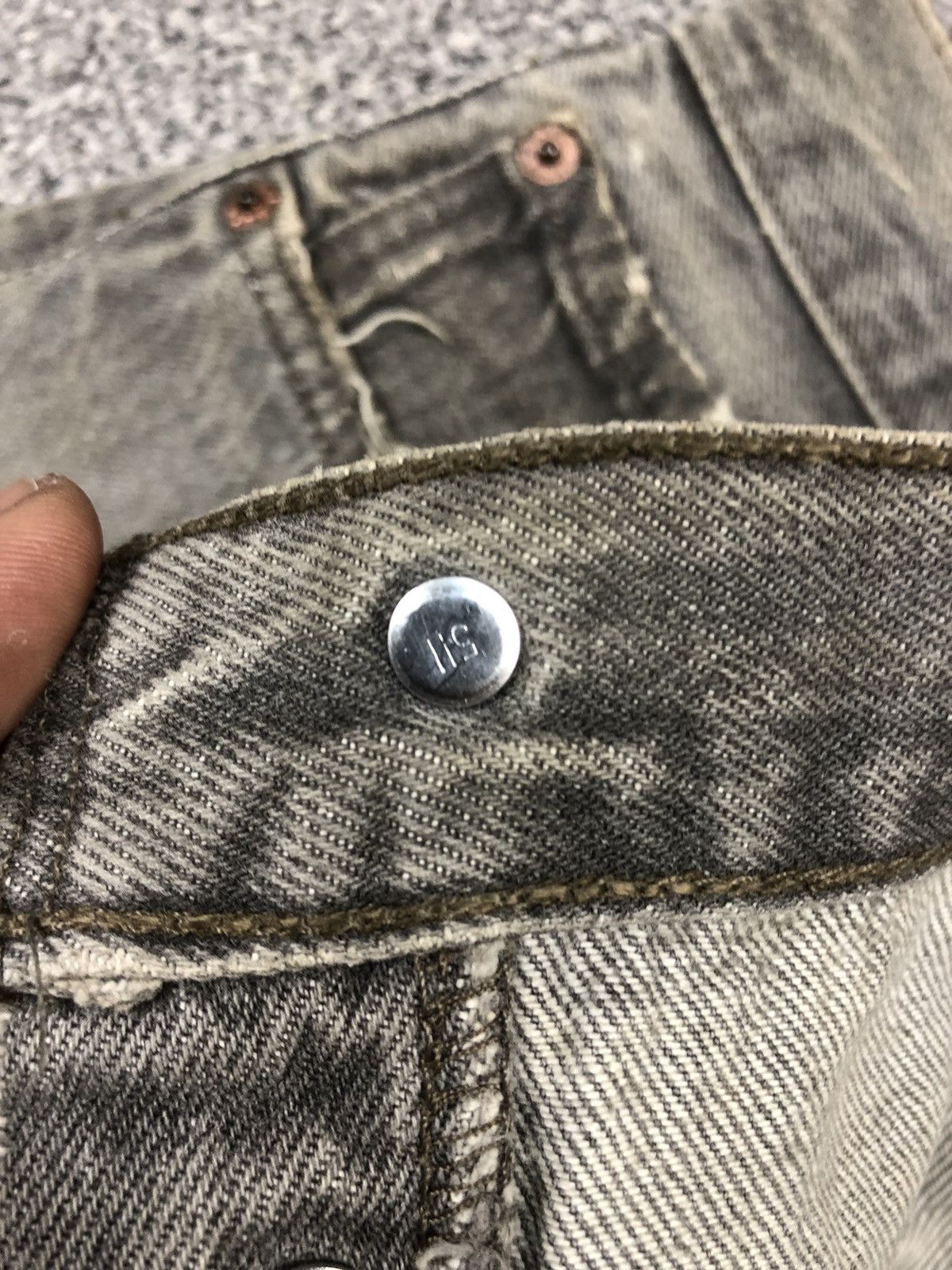 Japanese Brand × Levi's × Vintage Vintage Levis 511 Distressed Patches Kurt Cobain Style Jeans Size US 34 / EU 50 - 14 Thumbnail