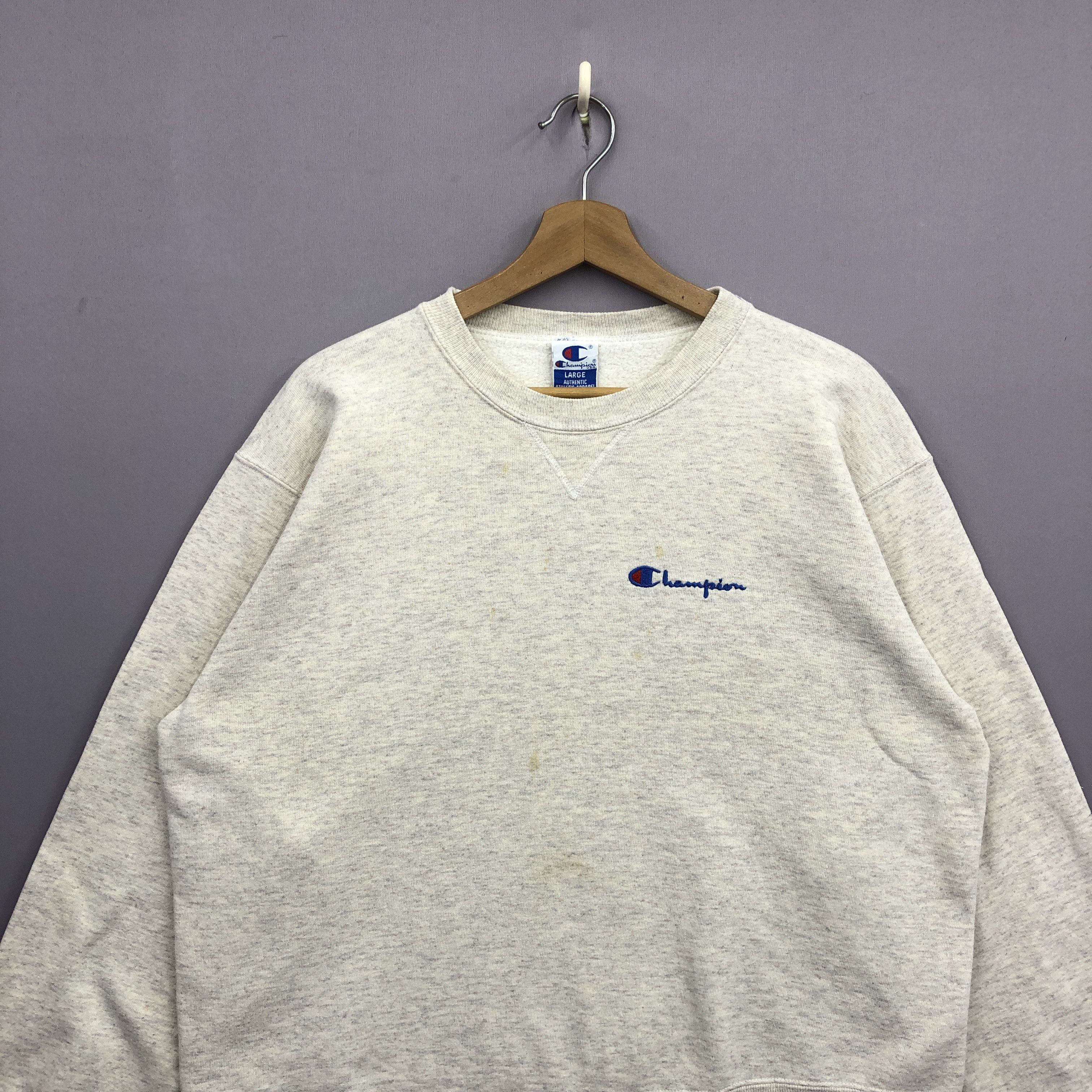 Champion × Vintage Vintage 90s Champion Sweater Reverse Weave Sweatshirt Size US L / EU 52-54 / 3 - 2 Thumbnail