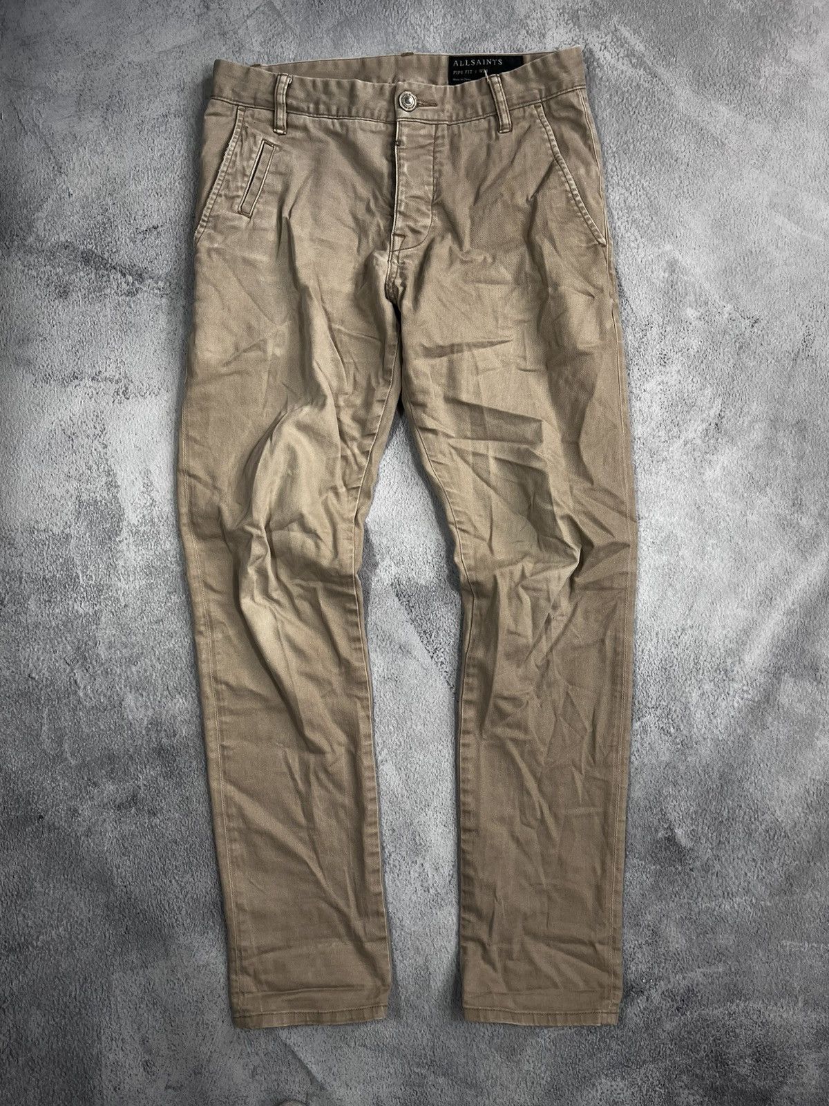 Allsaints × Vintage Giants Y2K Allsaints faded casual pants streetwear size 28 Size US 28 / EU 44 - 4 Thumbnail