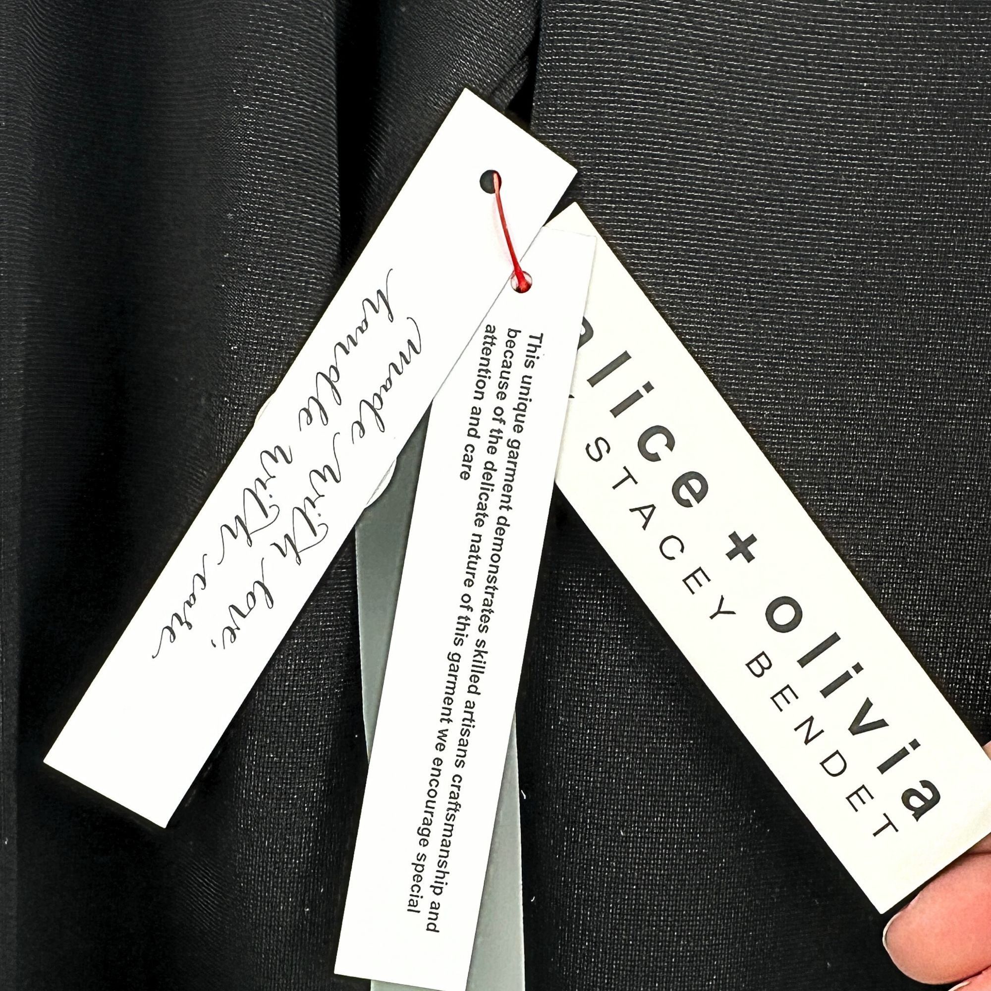 Alice + Olivia Alice + Olivia Kalena Crystal Cutout Black Jersey Maxi Dress Size XS / US 0-2 / IT 36-38 - 8 Thumbnail
