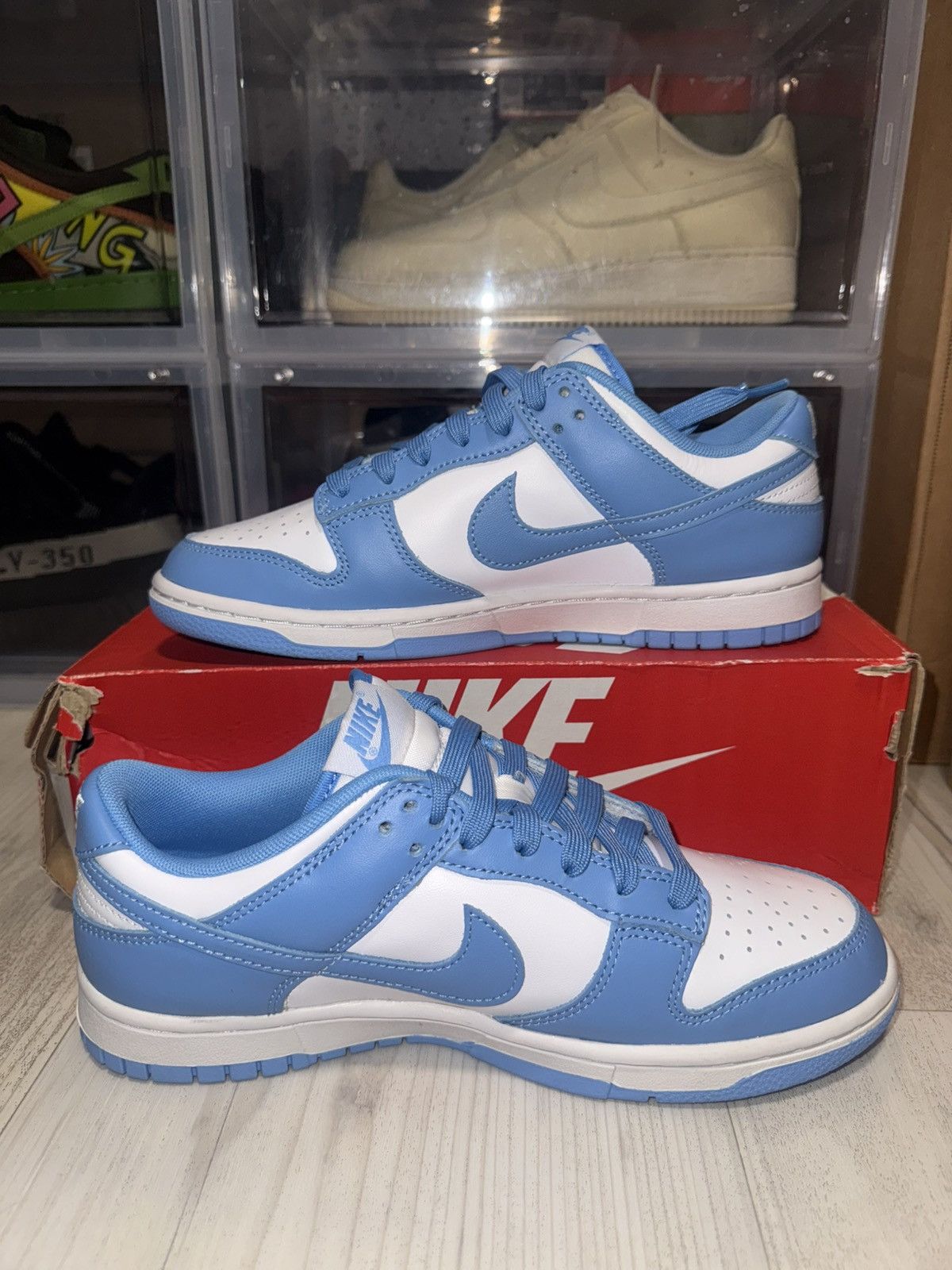 Nike Nike Dunk Low UNC 2021 Size US 7.5 / EU 40-41 - 3 Thumbnail