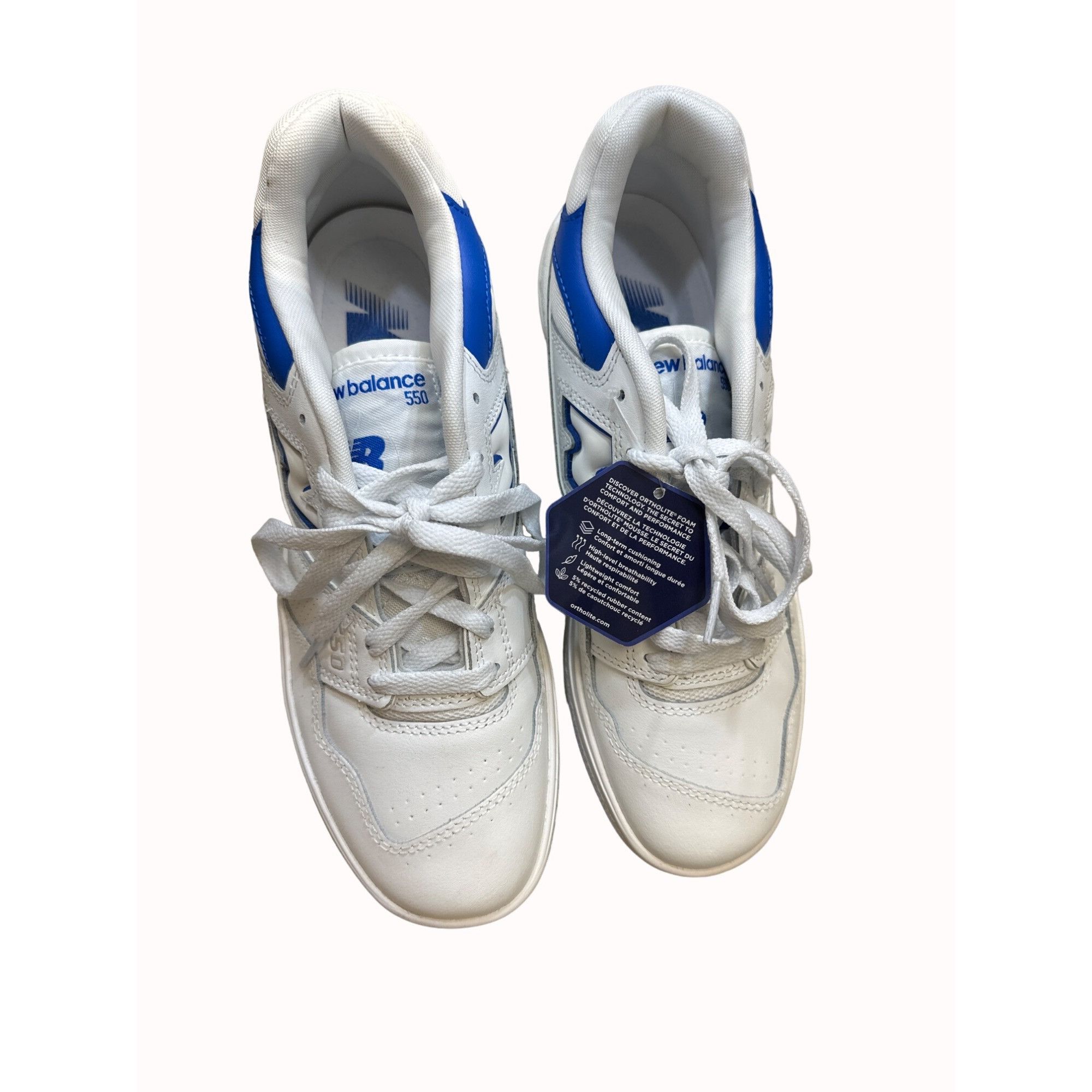 New Balance New Balance 550 ortholite white blue men’s shoe sneaker size Size US 7.5 / EU 40-41 - 8 Thumbnail