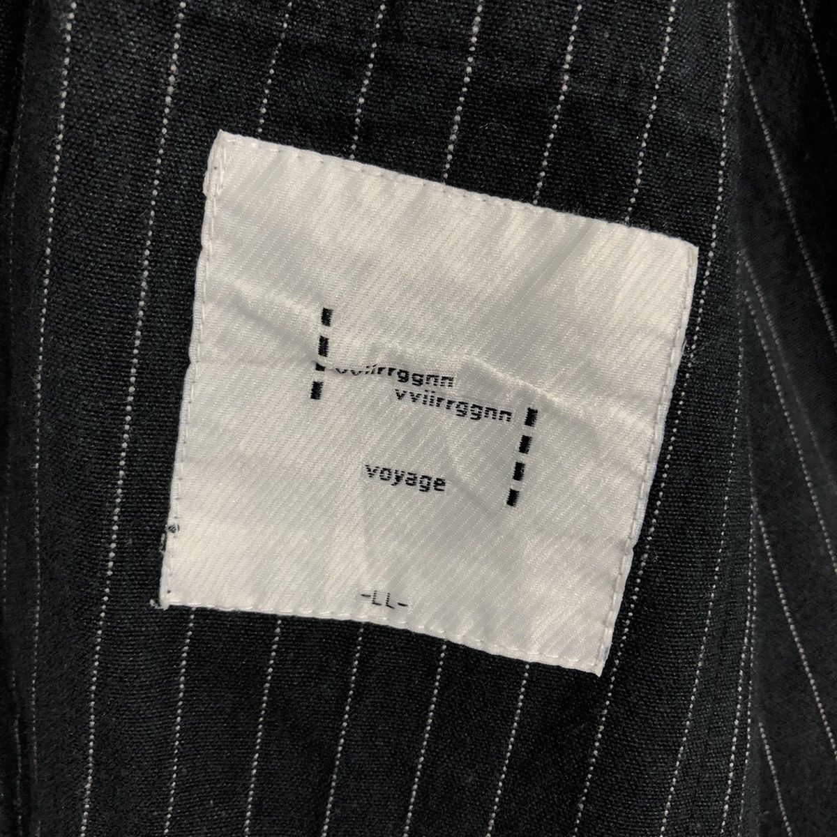 Japanese Brand Vintage Hickory Chore Jacket Vviirrggnn Voyage Issey Miyake Size US L / EU 52-54 / 3 - 18 Thumbnail