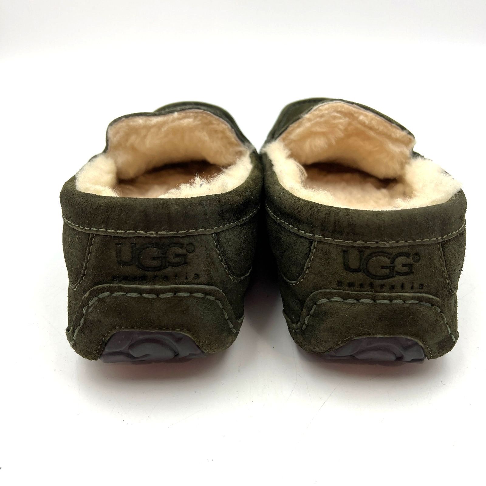 Ugg Uggs Men's Ascot Suede Slipper in Green Loafer Size US 11 / EU 44 - 7 Thumbnail