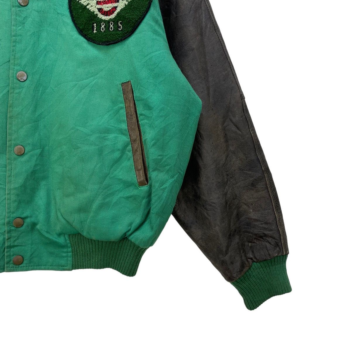 Japanese Brand Varsity Zipper Commano Garment Officer 1885 Letterman Size US M / EU 48-50 / 2 - 5 Thumbnail